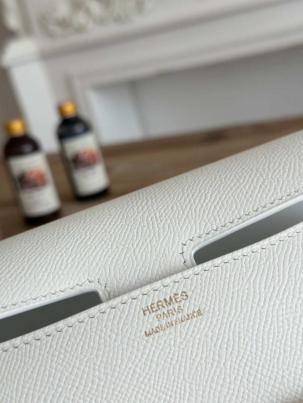 Hermès Constance bag in White Epsom leather H382651