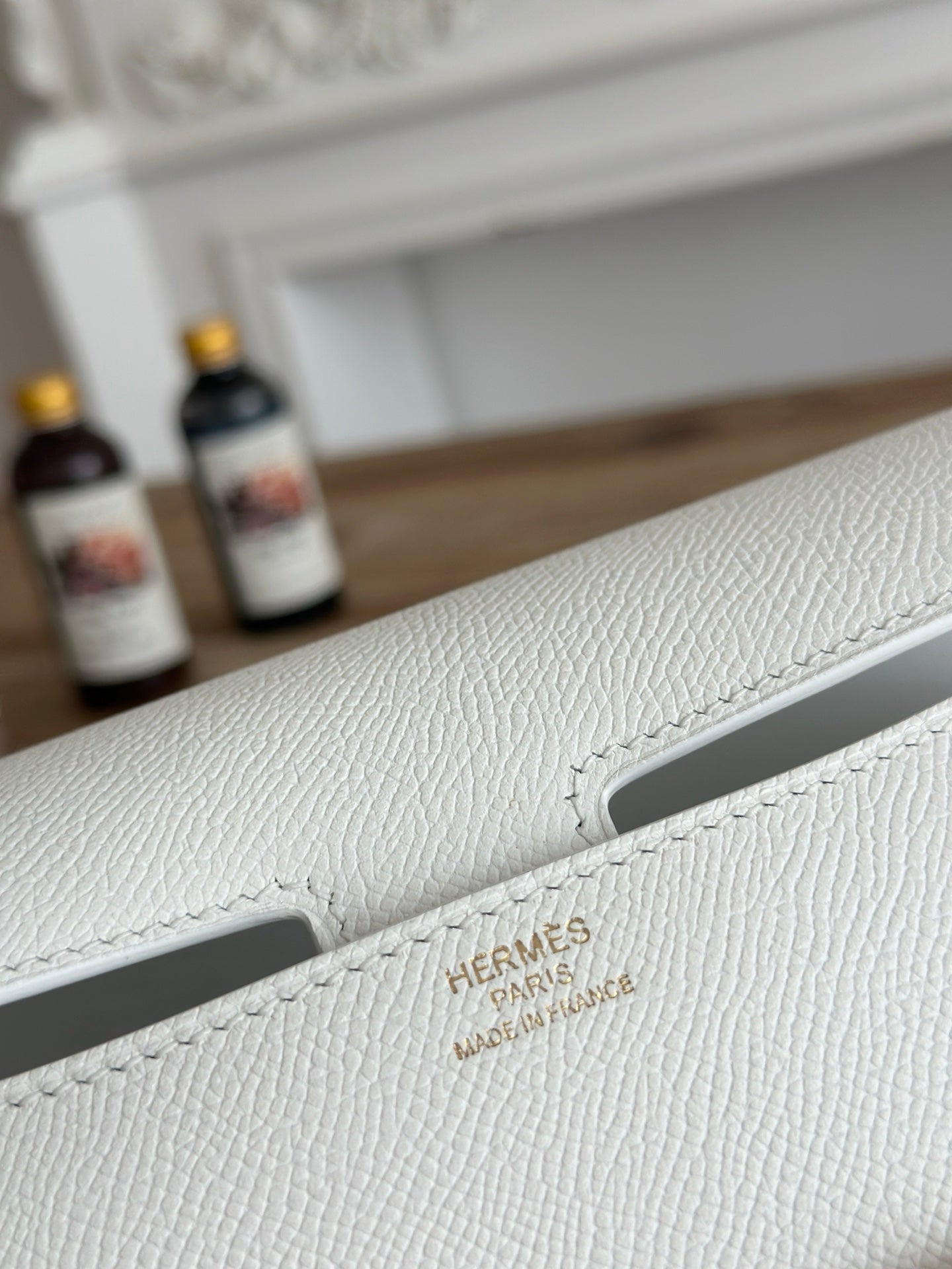 Hermès Constance bag in White Epsom leather H382651