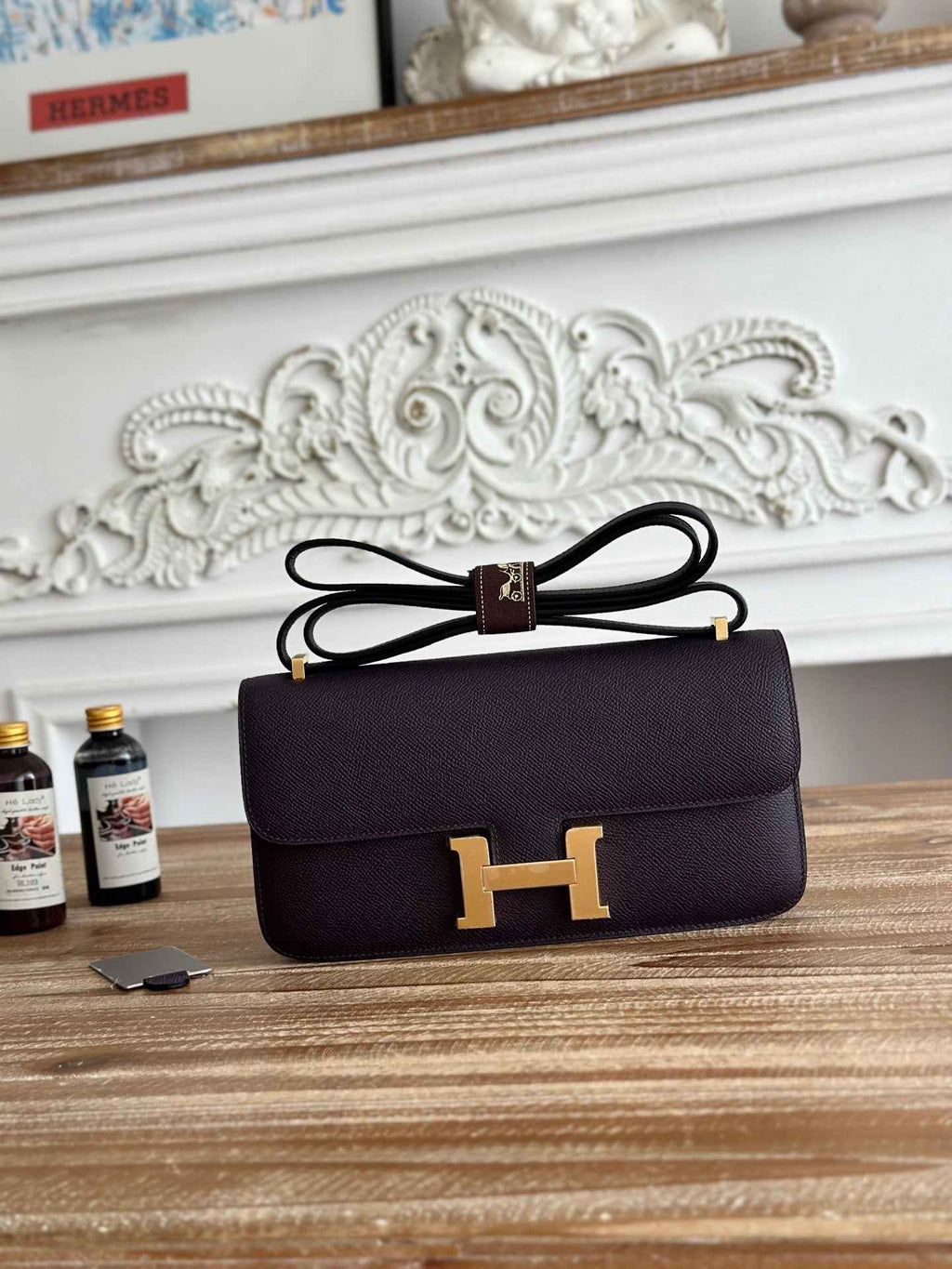 Hermès Constance bag in Coffee Epsom leather H382652