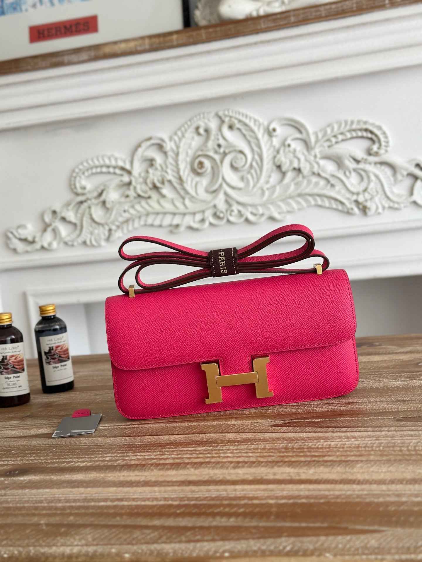 Hermès Constance bag in Plum Epsom leather H382655