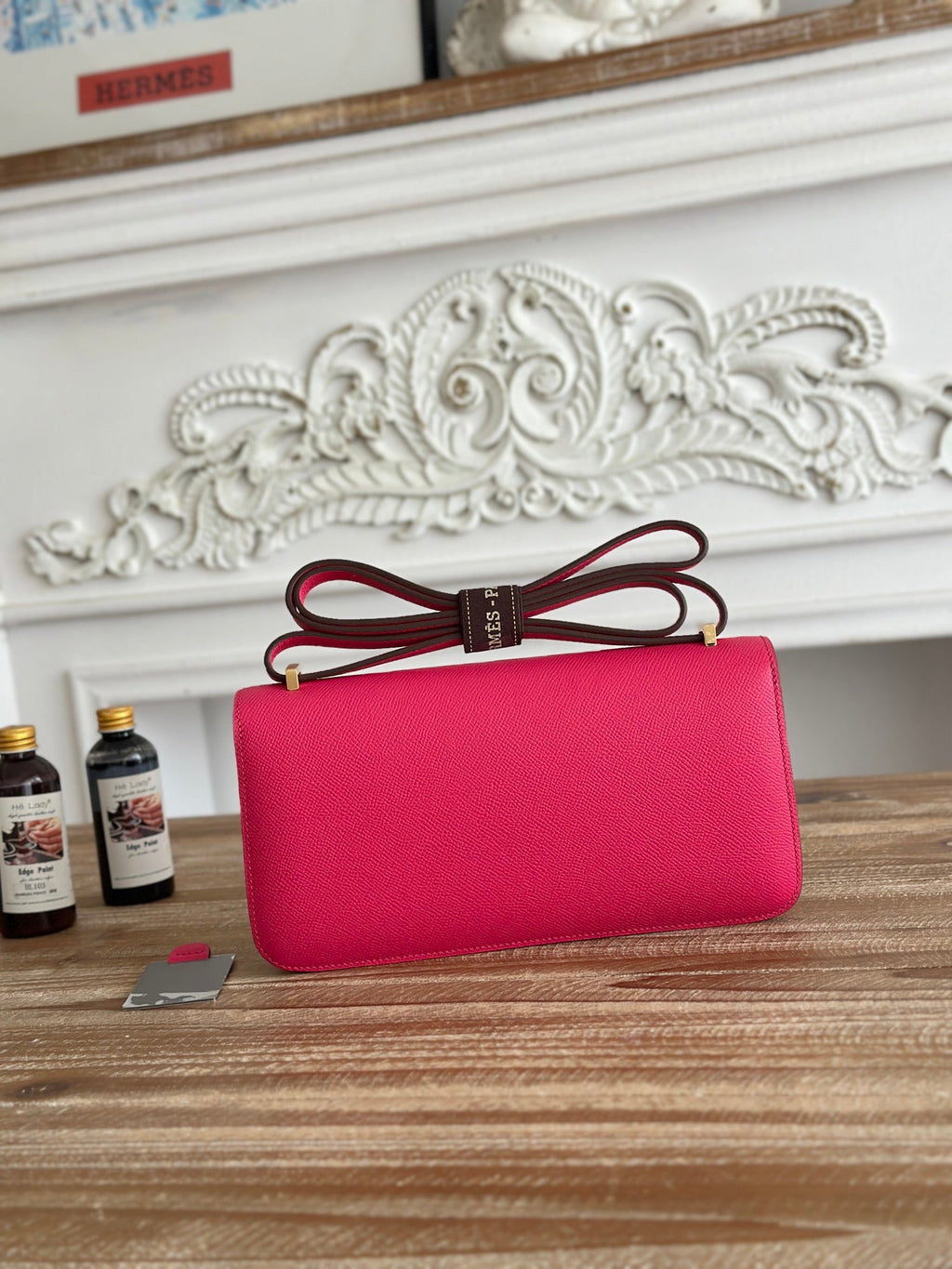 Hermès Constance bag in Plum Epsom leather H382655