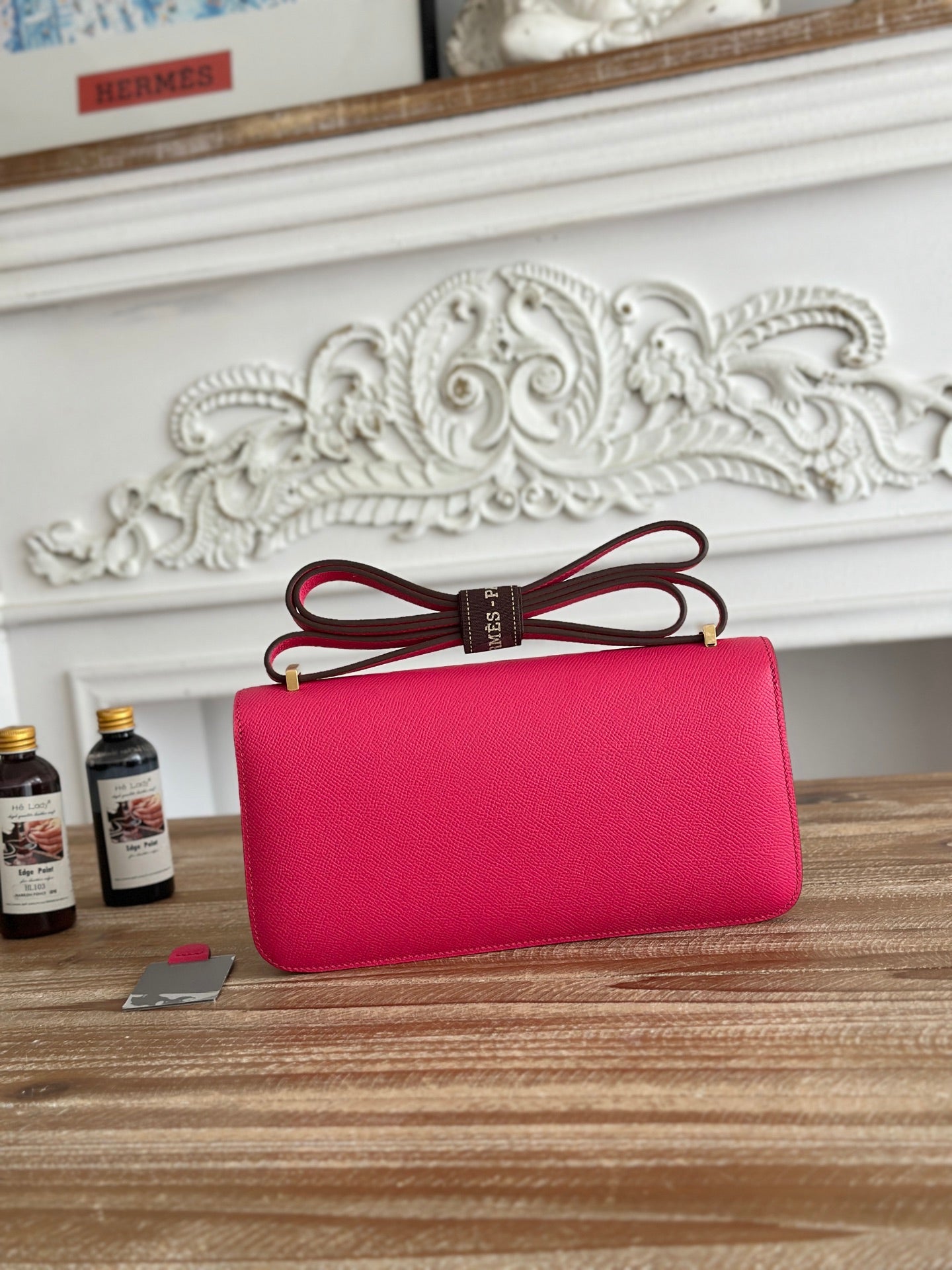 Hermès Constance bag in Plum Epsom leather H382655