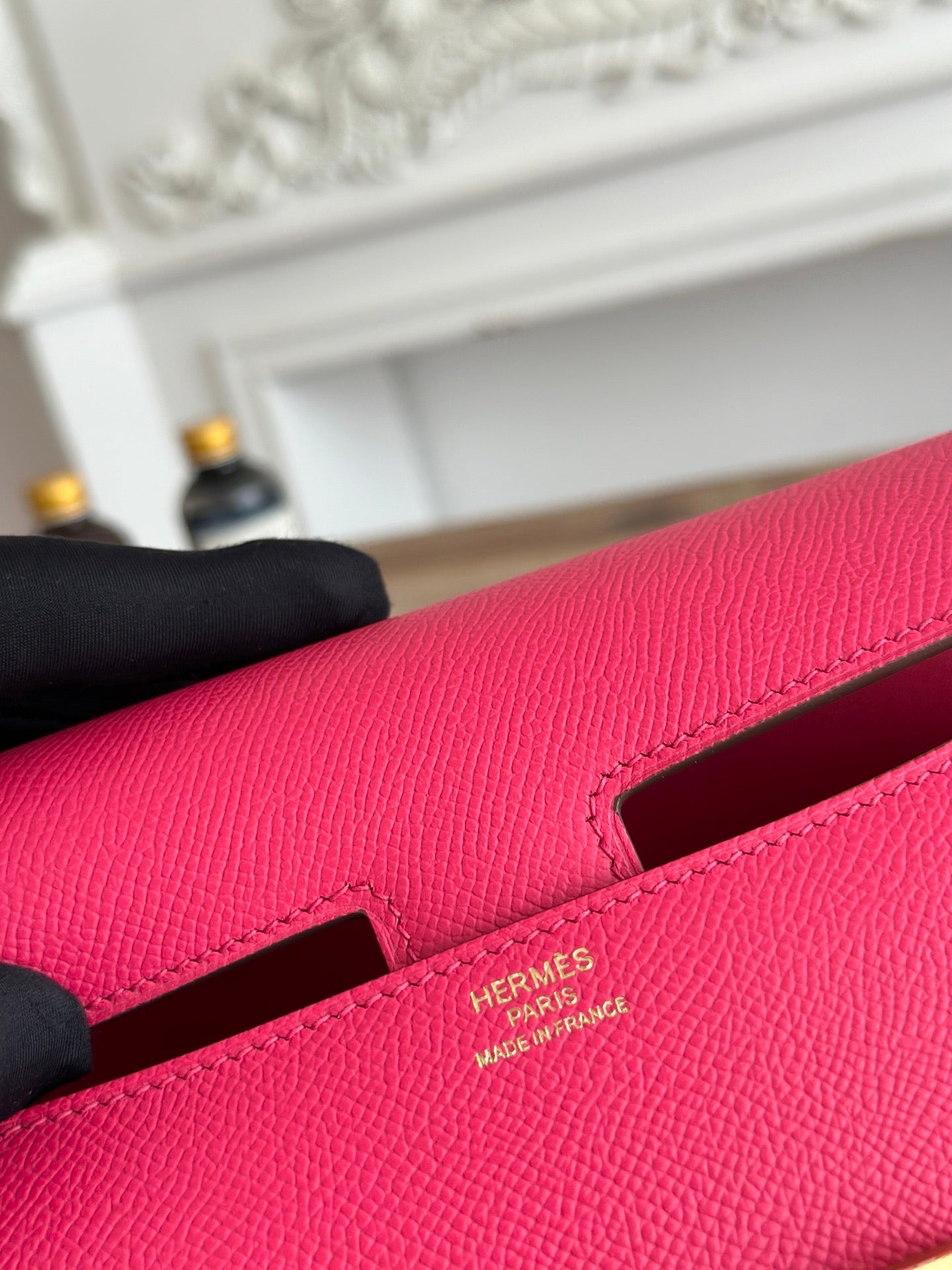 Hermès Constance bag in Plum Epsom leather H382655