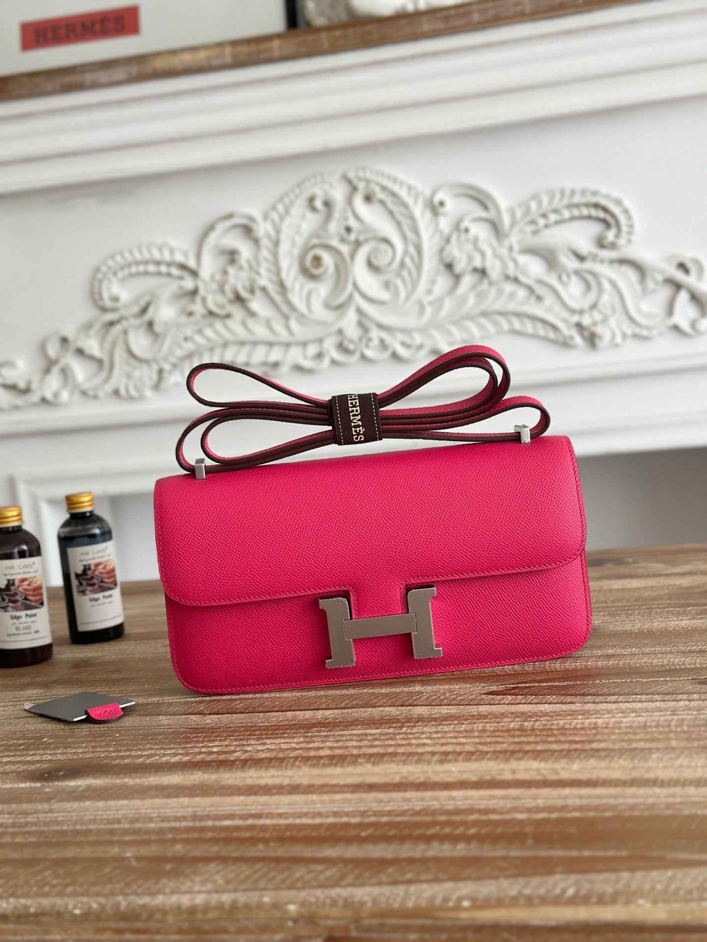 Hermès Constance bag in Plum Epsom leather H382655