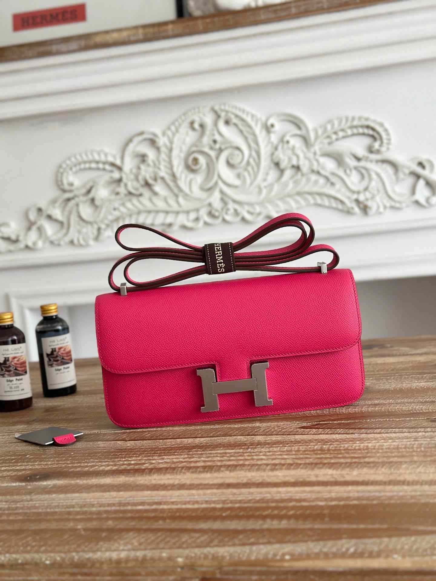 Hermès Constance bag in Plum Epsom leather H382655