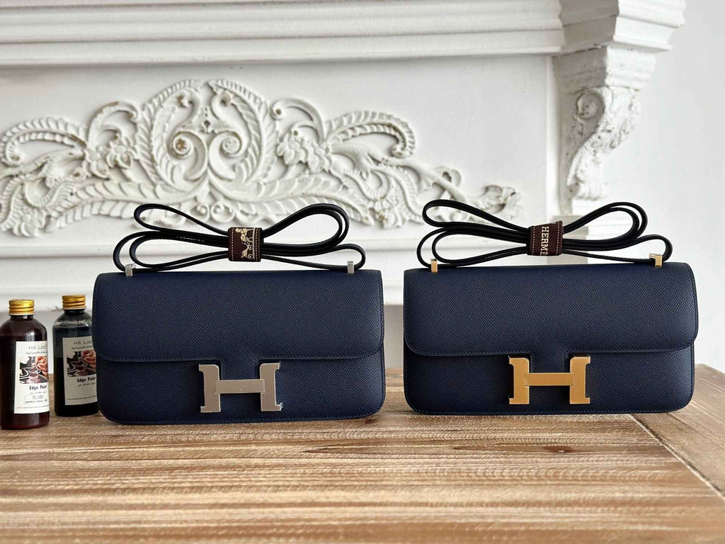 Hermès Constance bag in Navy Epsom leather H382655