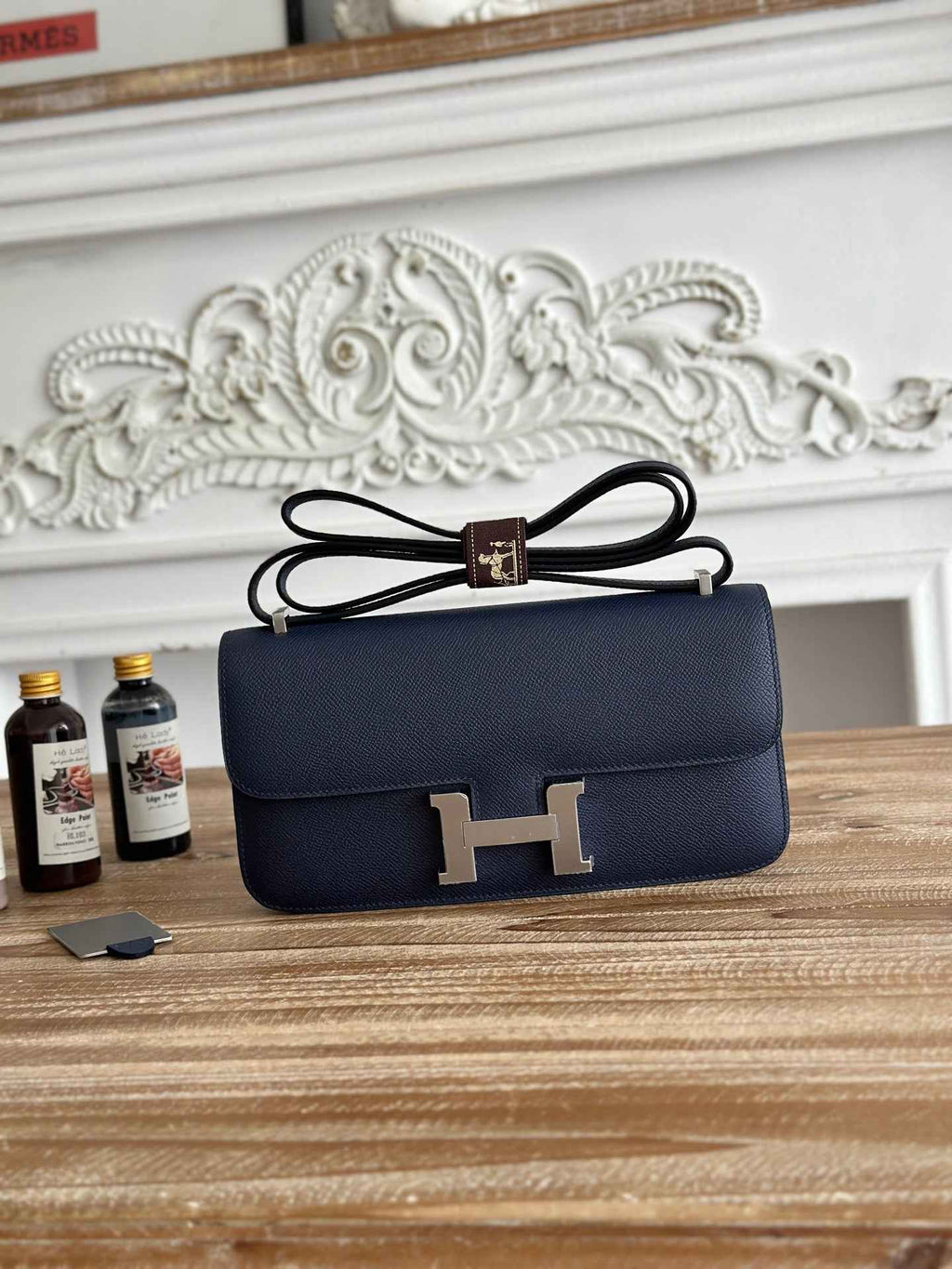 Hermès Constance bag in Navy Epsom leather H382655