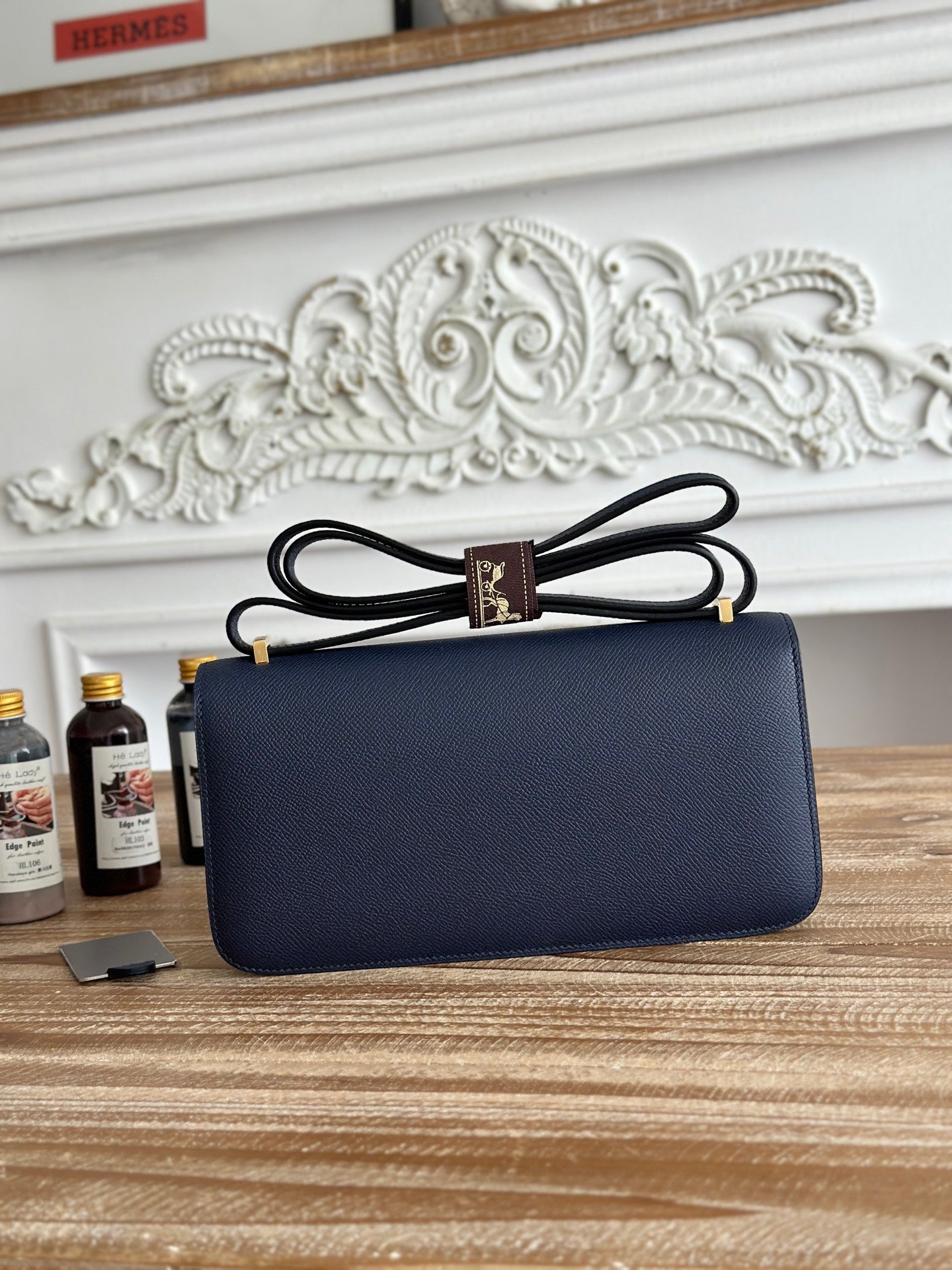 Hermès Constance bag in Navy Epsom leather H382655