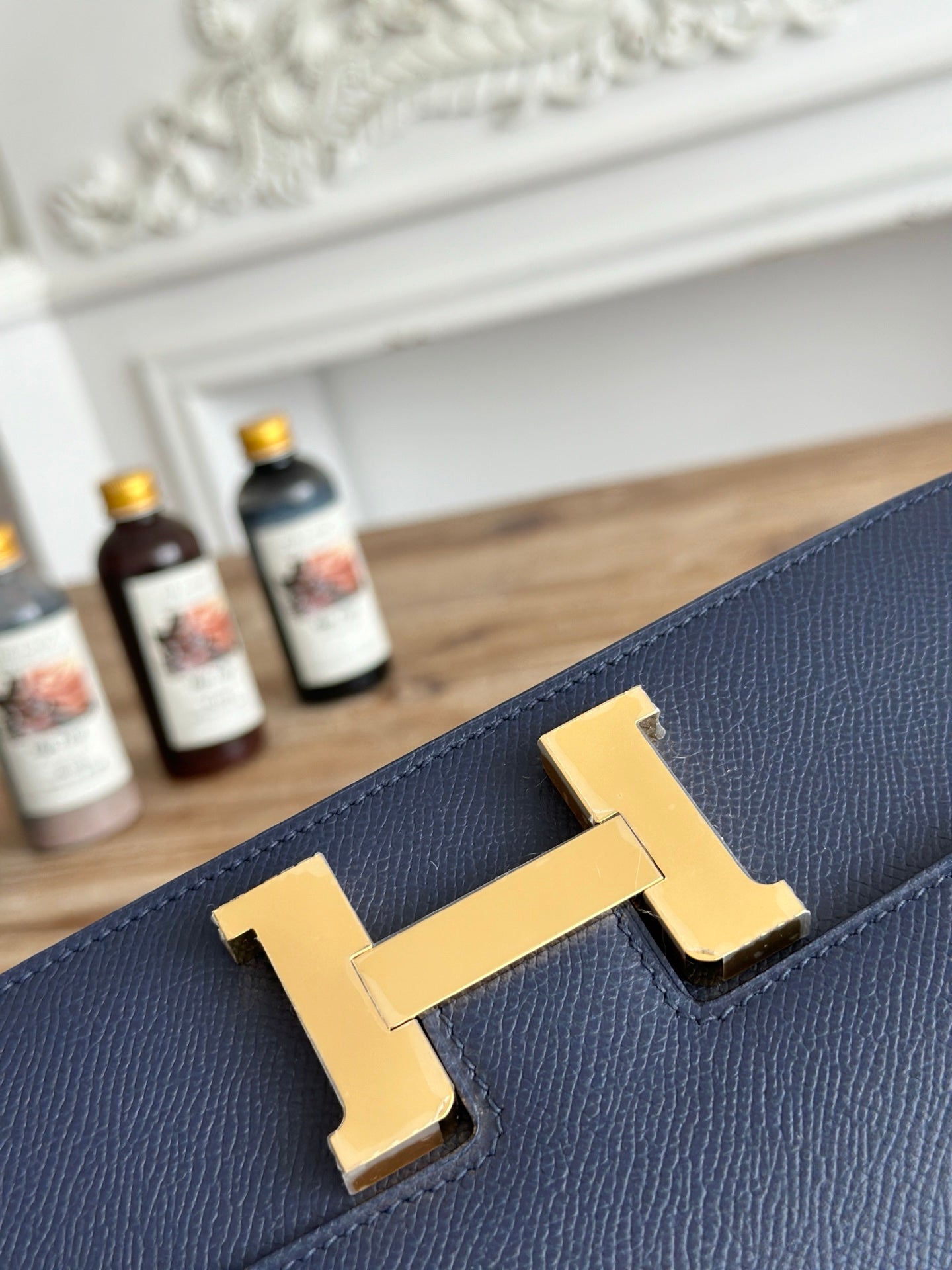 Hermès Constance bag in Navy Epsom leather H382655