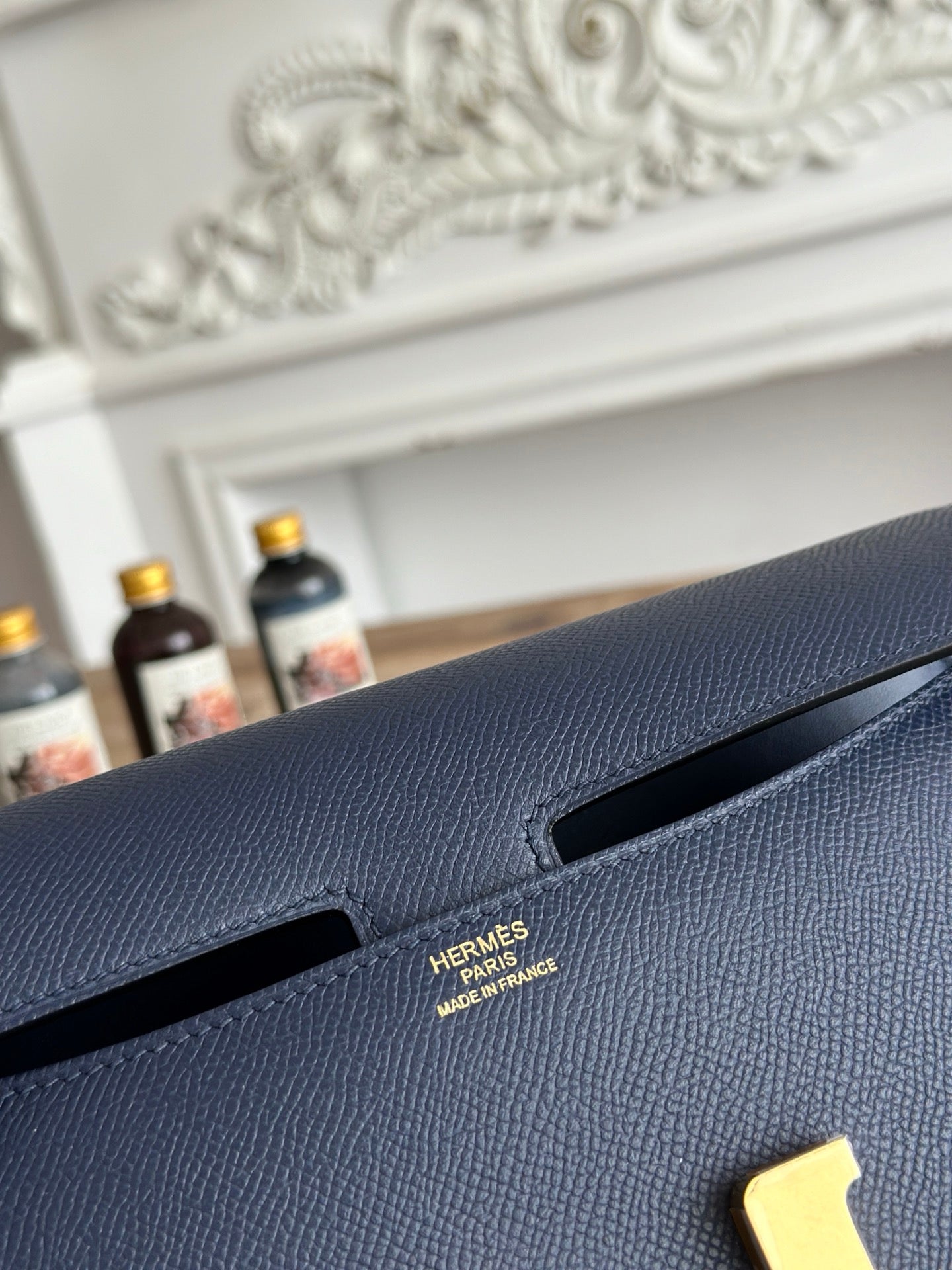 Hermès Constance bag in Navy Epsom leather H382655
