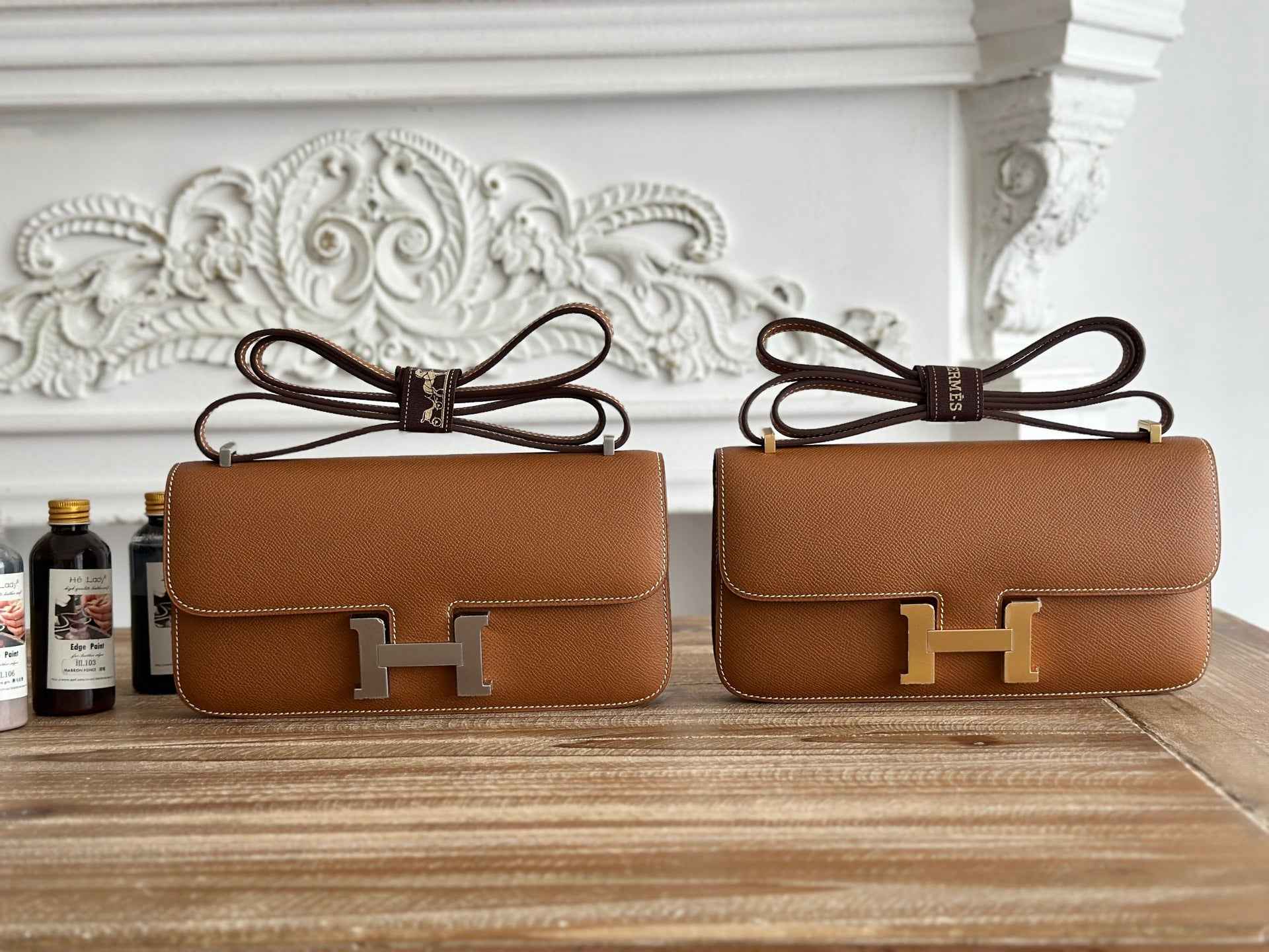 Hermès Constance bag in Brown Epsom leather H382656