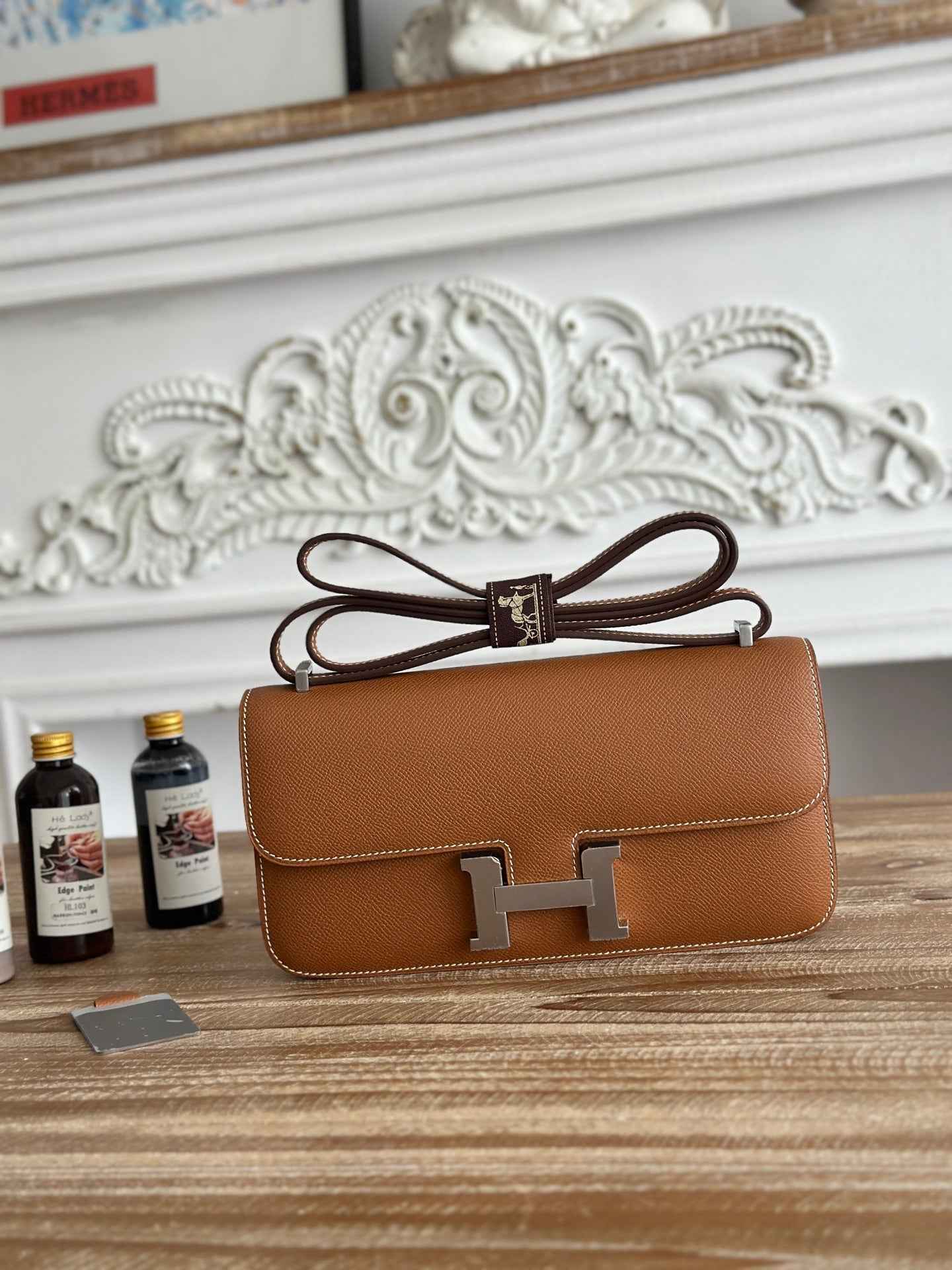 Hermès Constance bag in Brown Epsom leather H382656