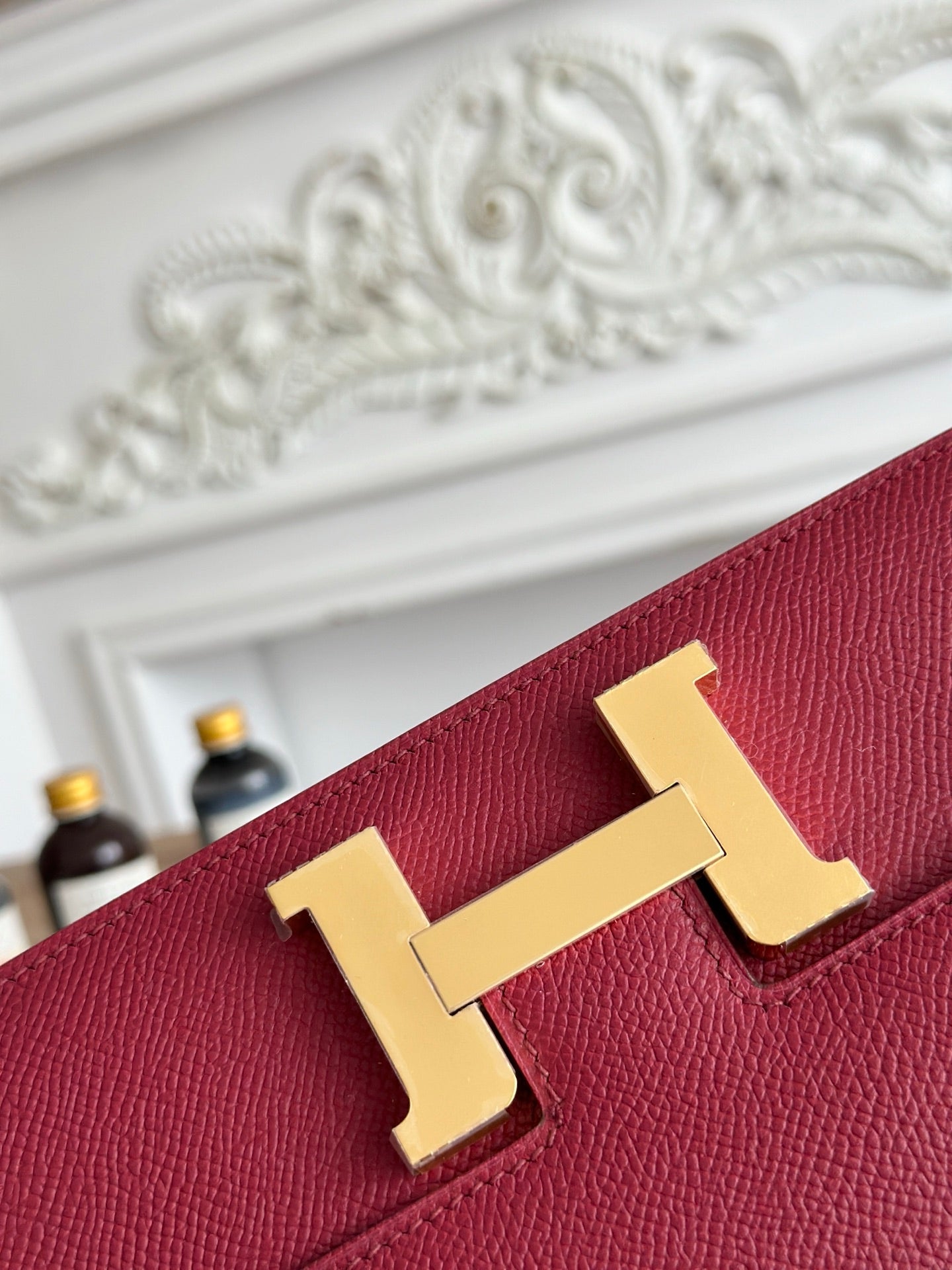 Hermès Constance bag in Red Epsom leather H382658