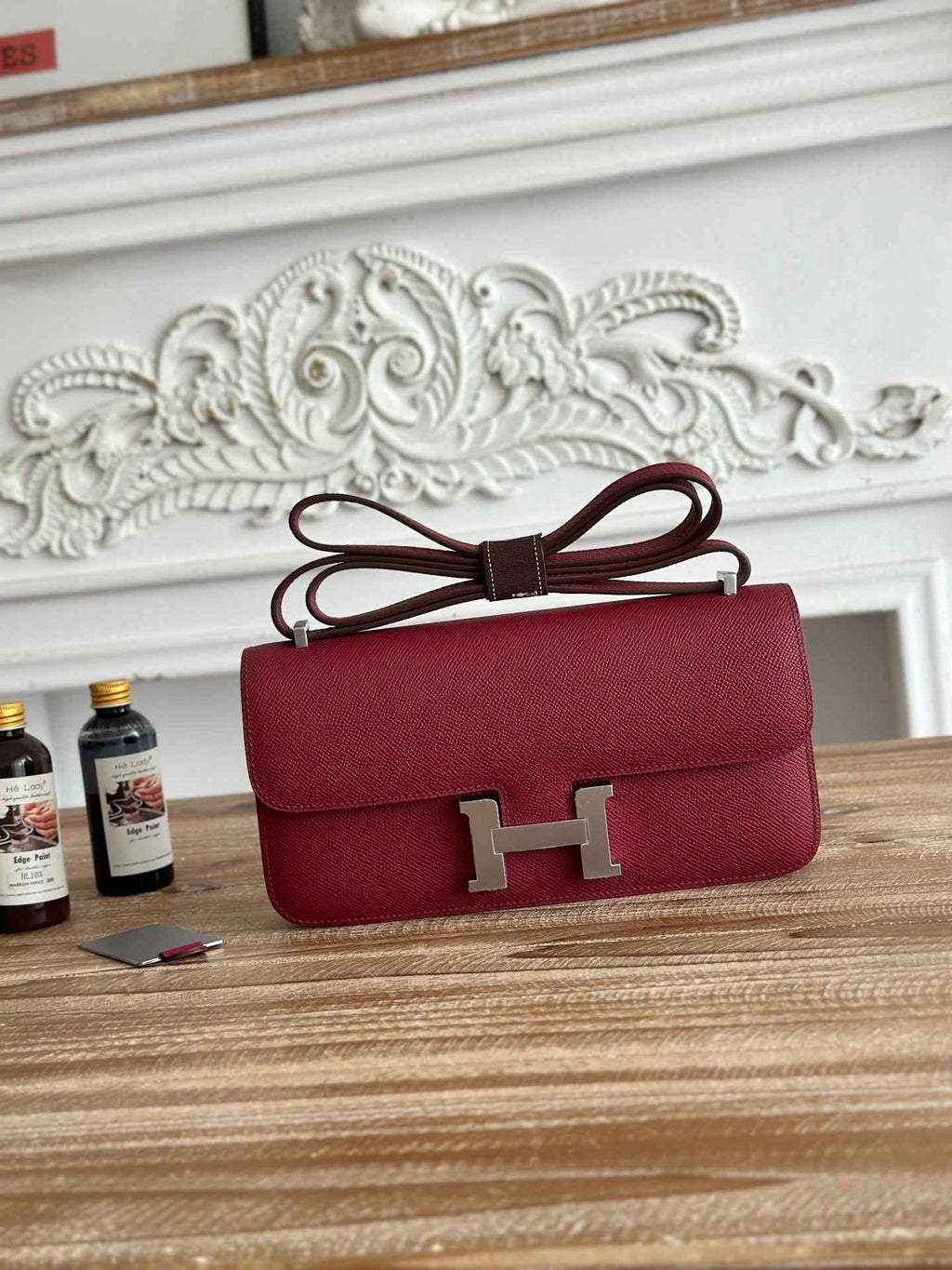Hermès Constance bag in Red Epsom leather H382658