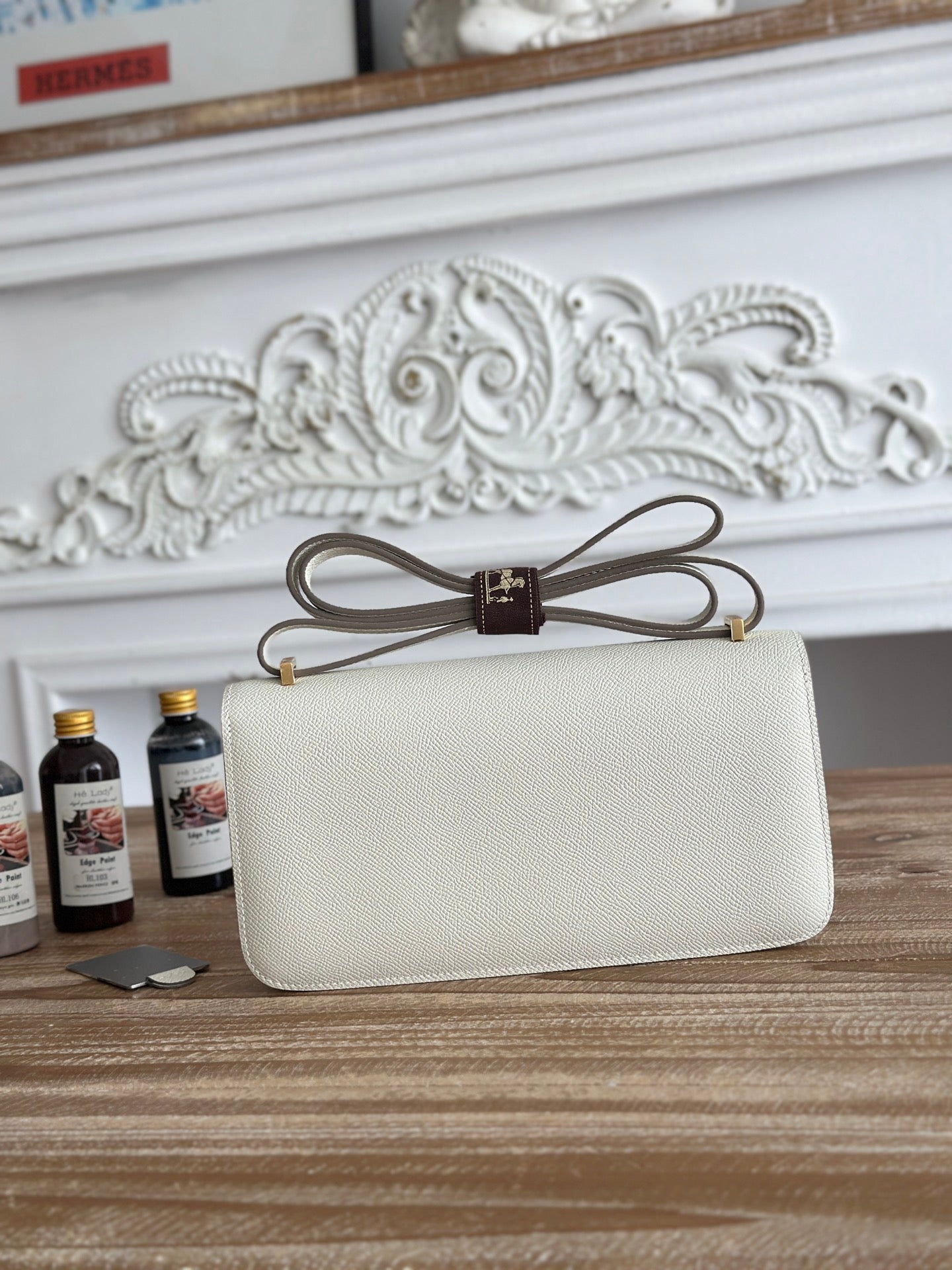 Hermès Constance bag in Beige Epsom leather H382659
