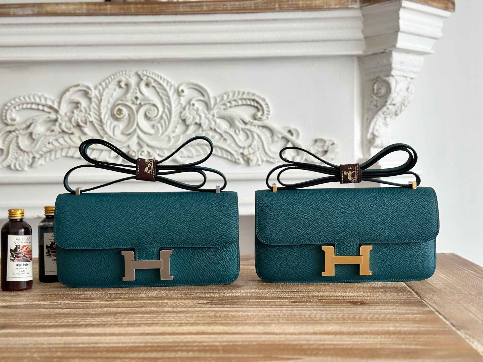 Hermès Constance bag in Green Epsom leather H382661