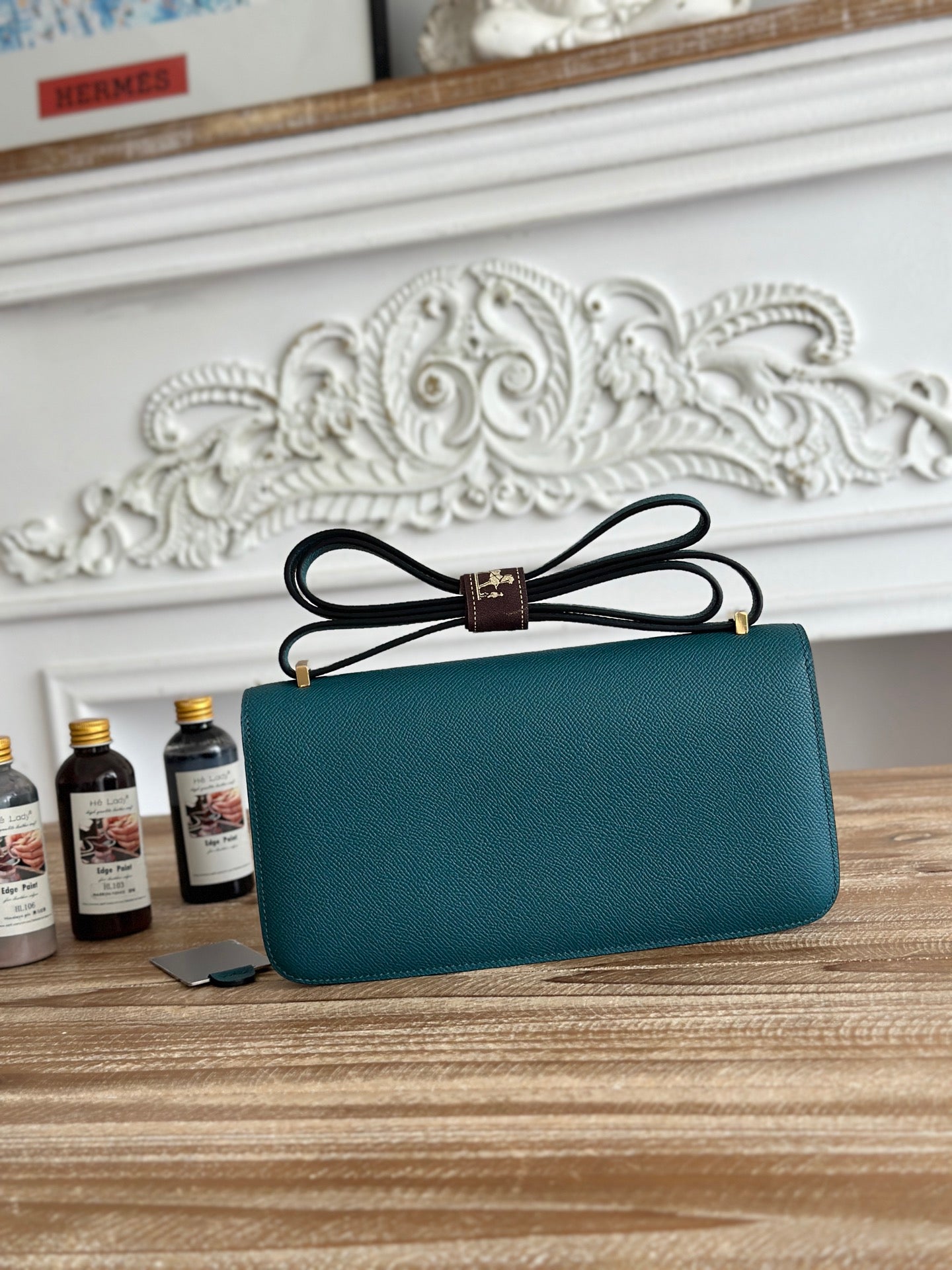 Hermès Constance bag in Green Epsom leather H382661