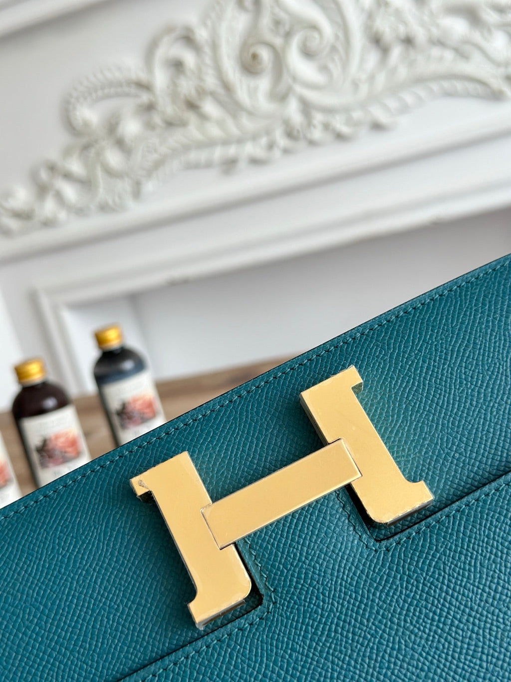 Hermès Constance bag in Green Epsom leather H382661
