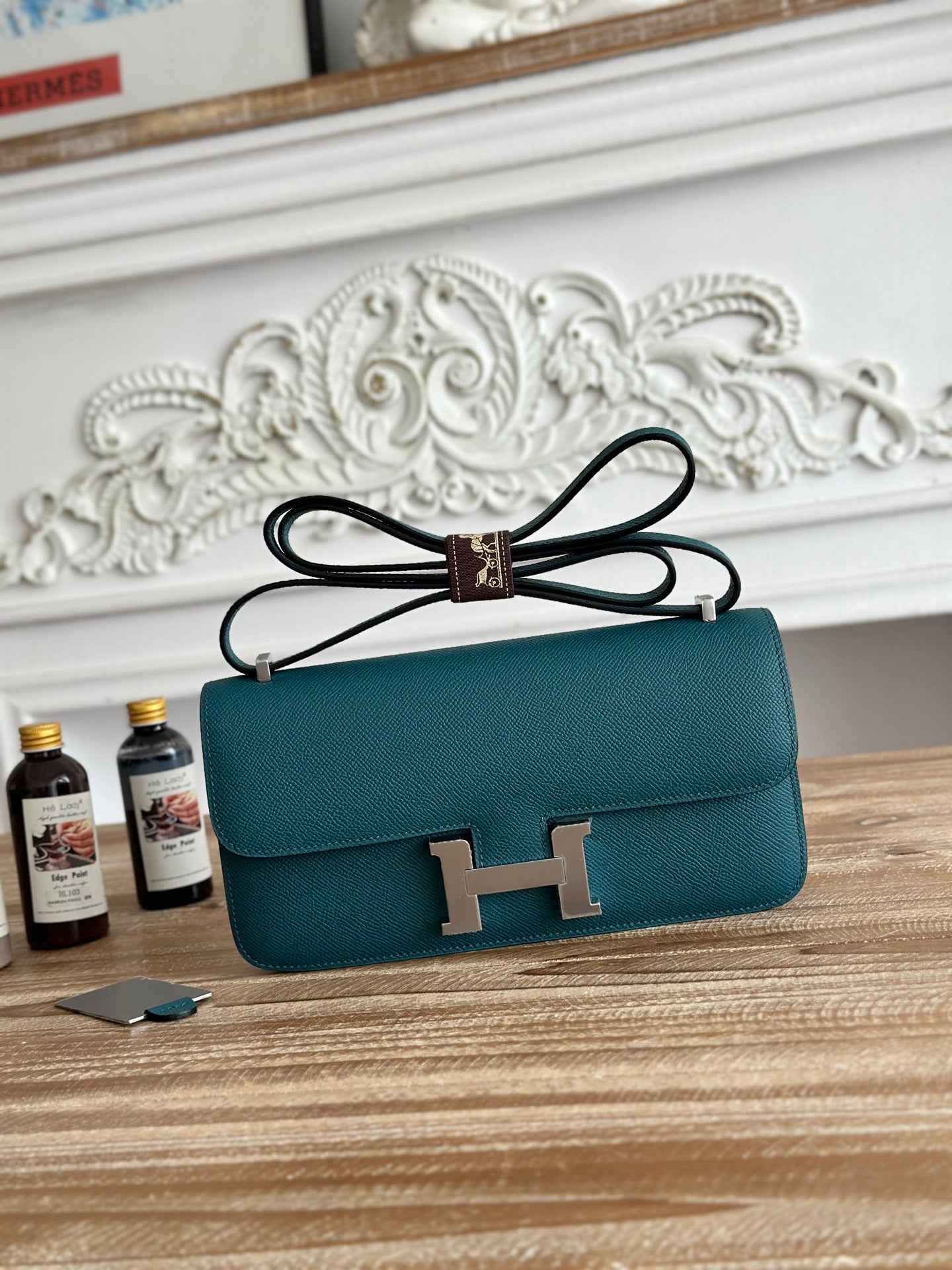 Hermès Constance bag in Green Epsom leather H382661