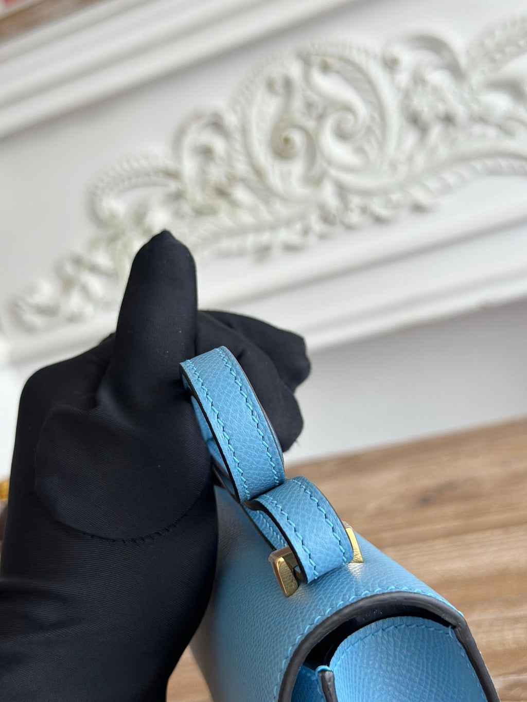 Hermès Constance bag in Blue Epsom leather H382683