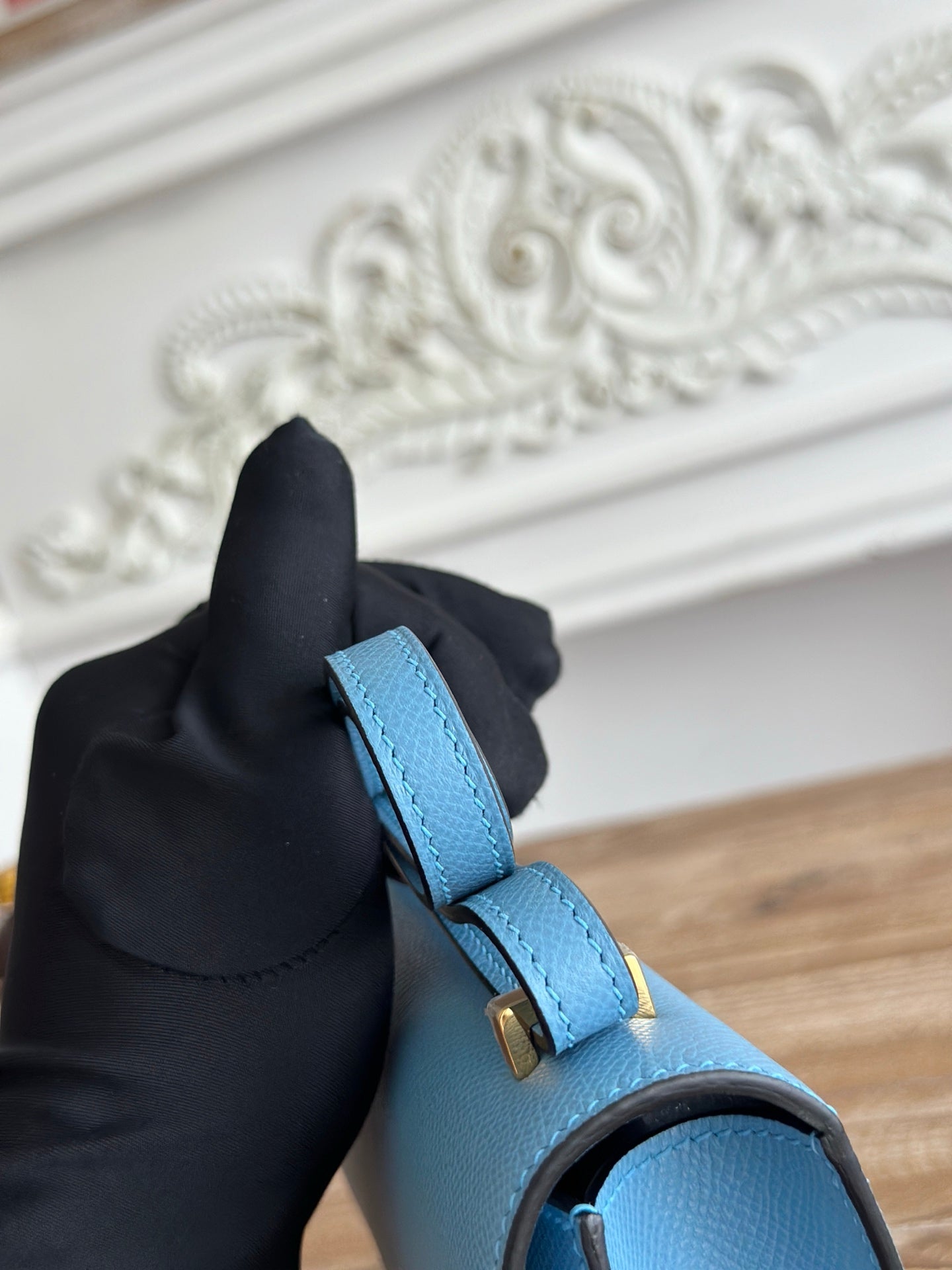 Hermès Constance bag in Blue Epsom leather H382683