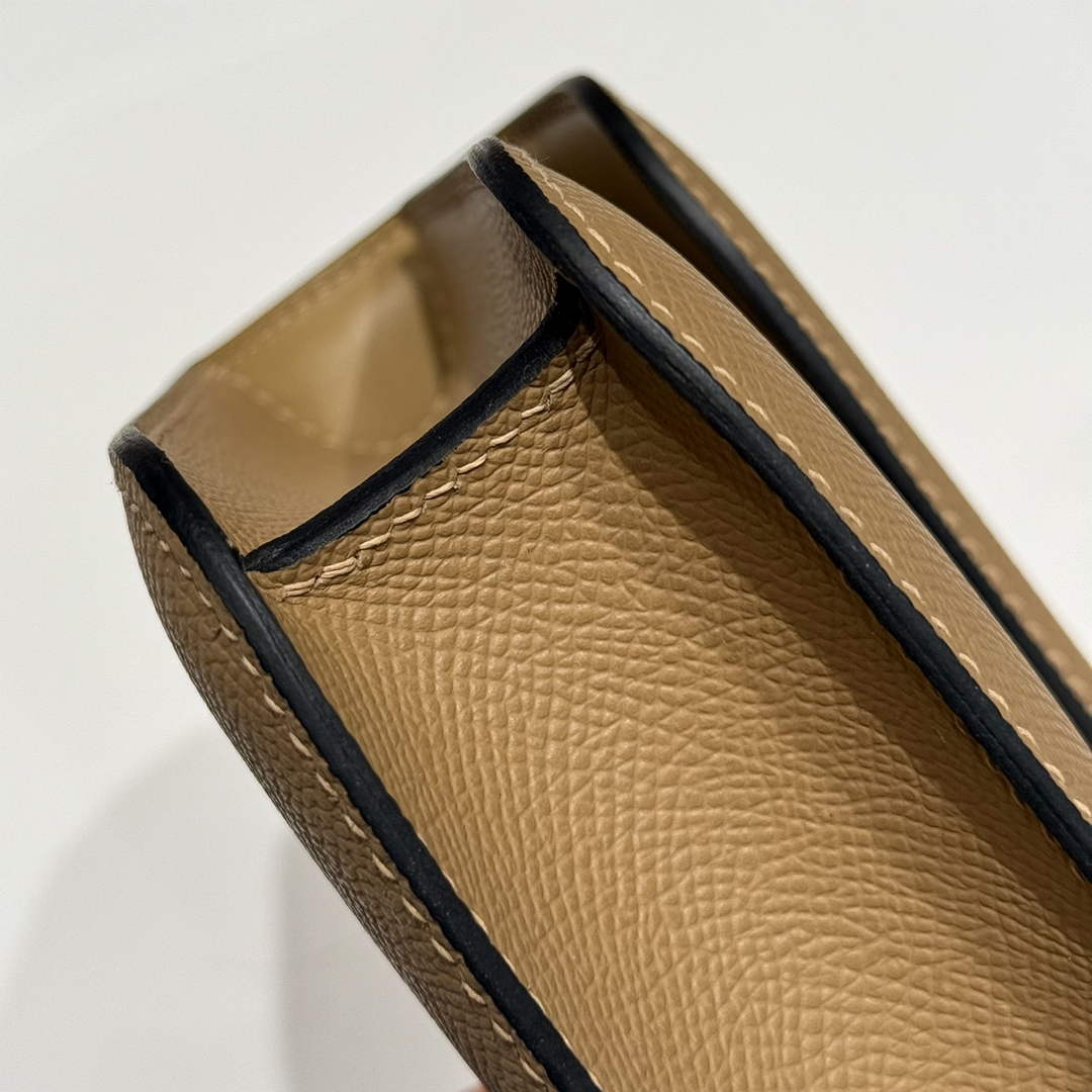 Hermes Constance Box Epsom Leather Apricot Gold H082693