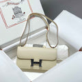 Hermes Constance Box Epsom Leather Beige Silver H082703