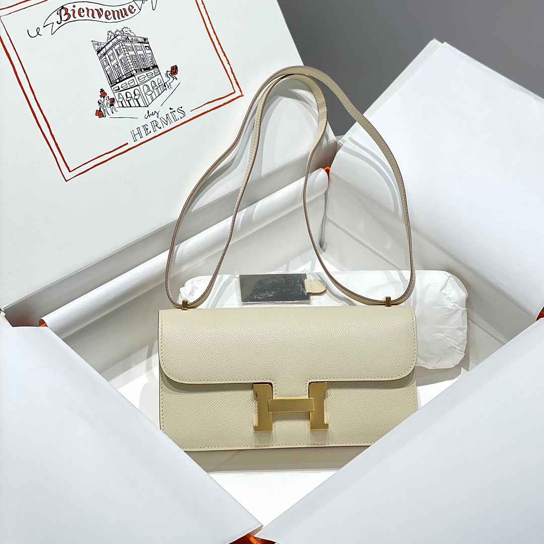 Hermes Constance Box Epsom Leather Beige Gold H082702