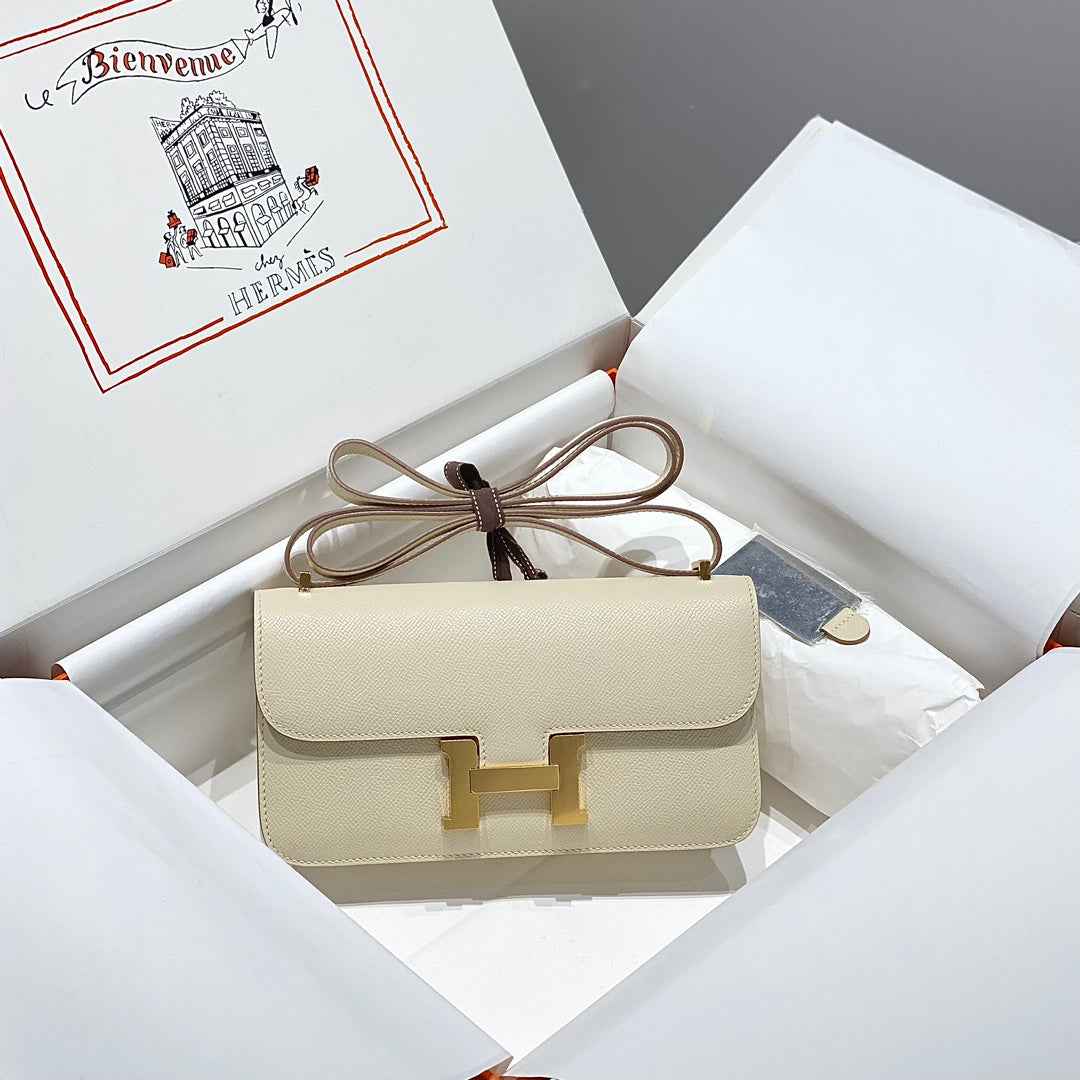 Hermes Constance Box Epsom Leather Beige Gold H082702