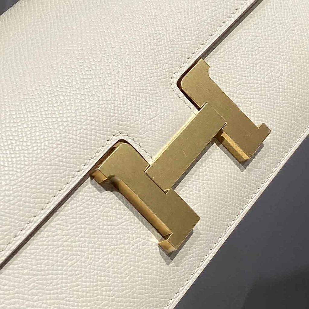 Hermes Constance Box Epsom Leather Beige Gold H082702