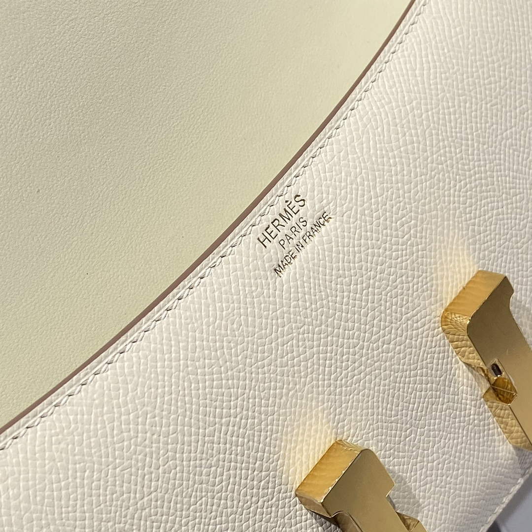Hermes Constance Box Epsom Leather Beige Gold H082702