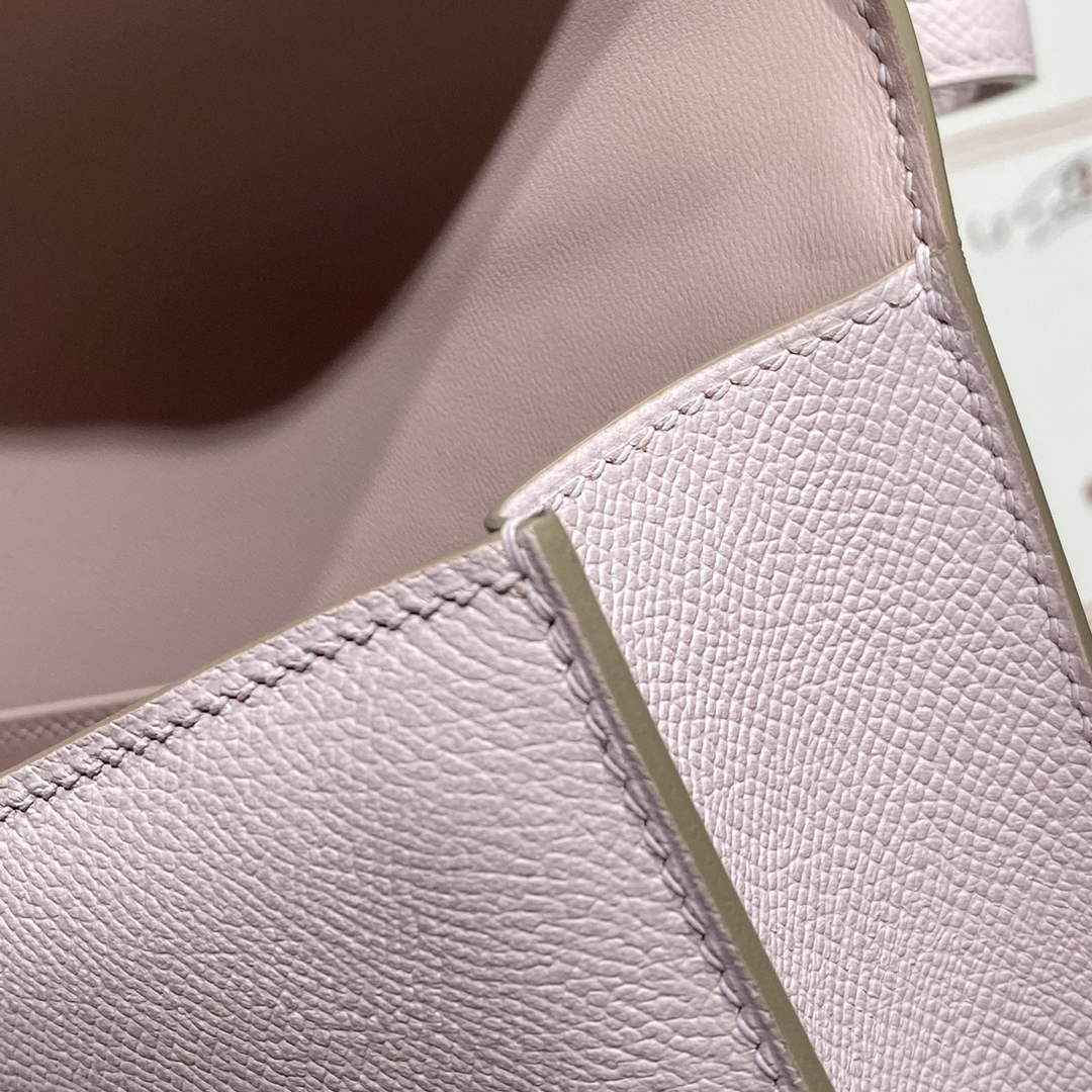 Hermes Constance Box Epsom Leather Light Purple Silver H082707