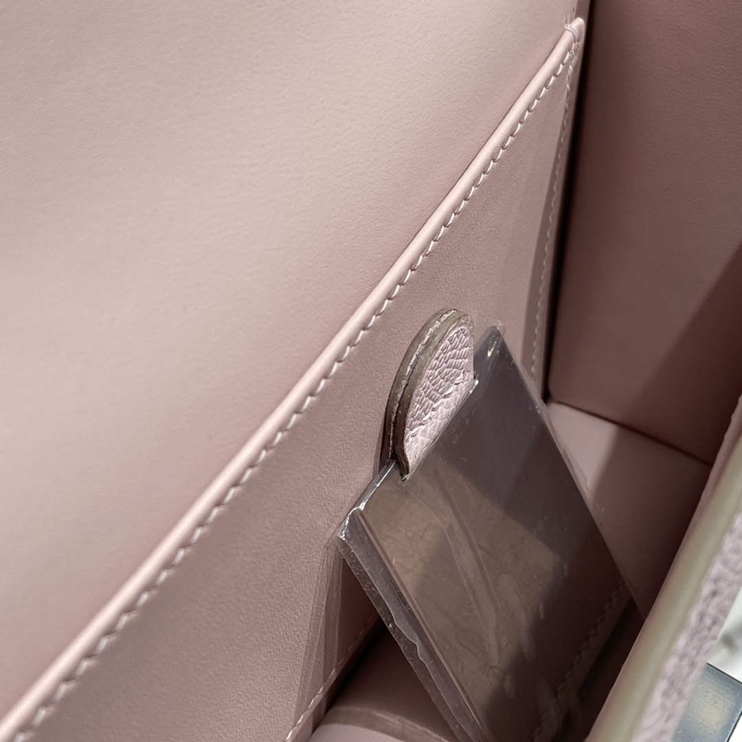 Hermes Constance Box Epsom Leather Light Purple Silver H082707
