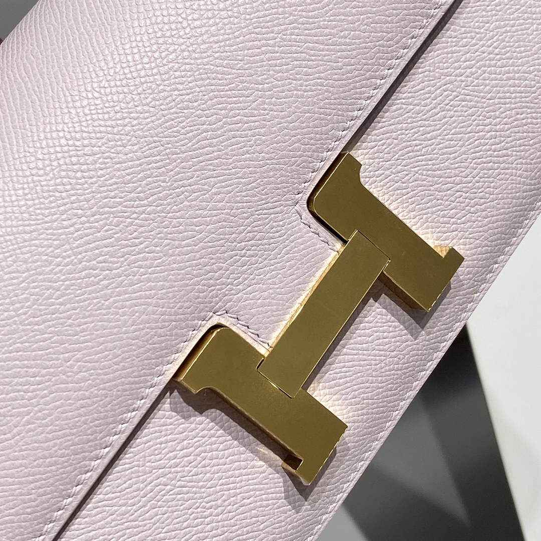 Hermes Constance Box Epsom Leather Light Purple Gold H082706