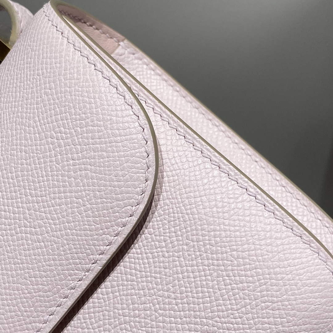 Hermes Constance Box Epsom Leather Light Purple Gold H082706
