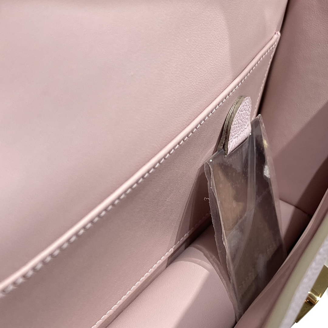 Hermes Constance Box Epsom Leather Light Purple Gold H082706