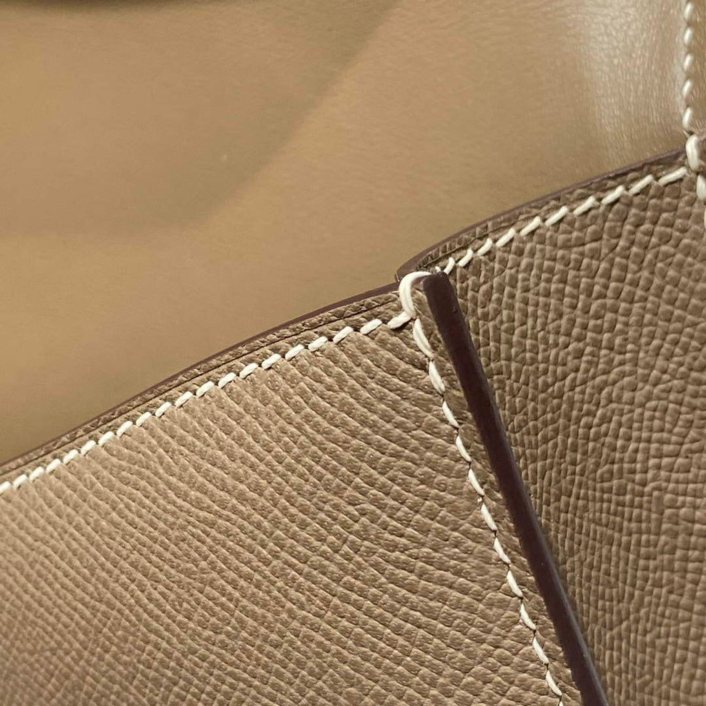 Hermes Constance Box Epsom Leather Gray Gold H082710