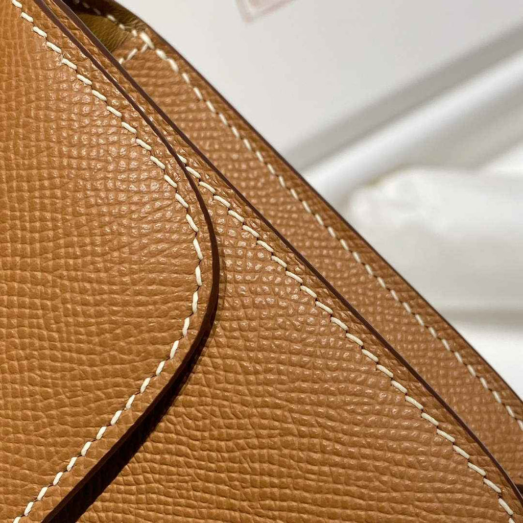 Hermes Constance Box Epsom Leather Brown Gold H082709