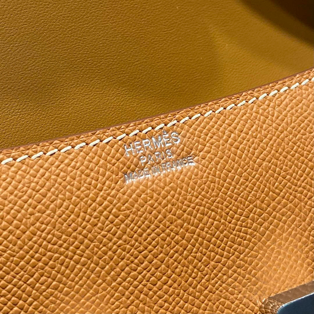 Hermes Constance Box Epsom Leather Brown Gold H082709