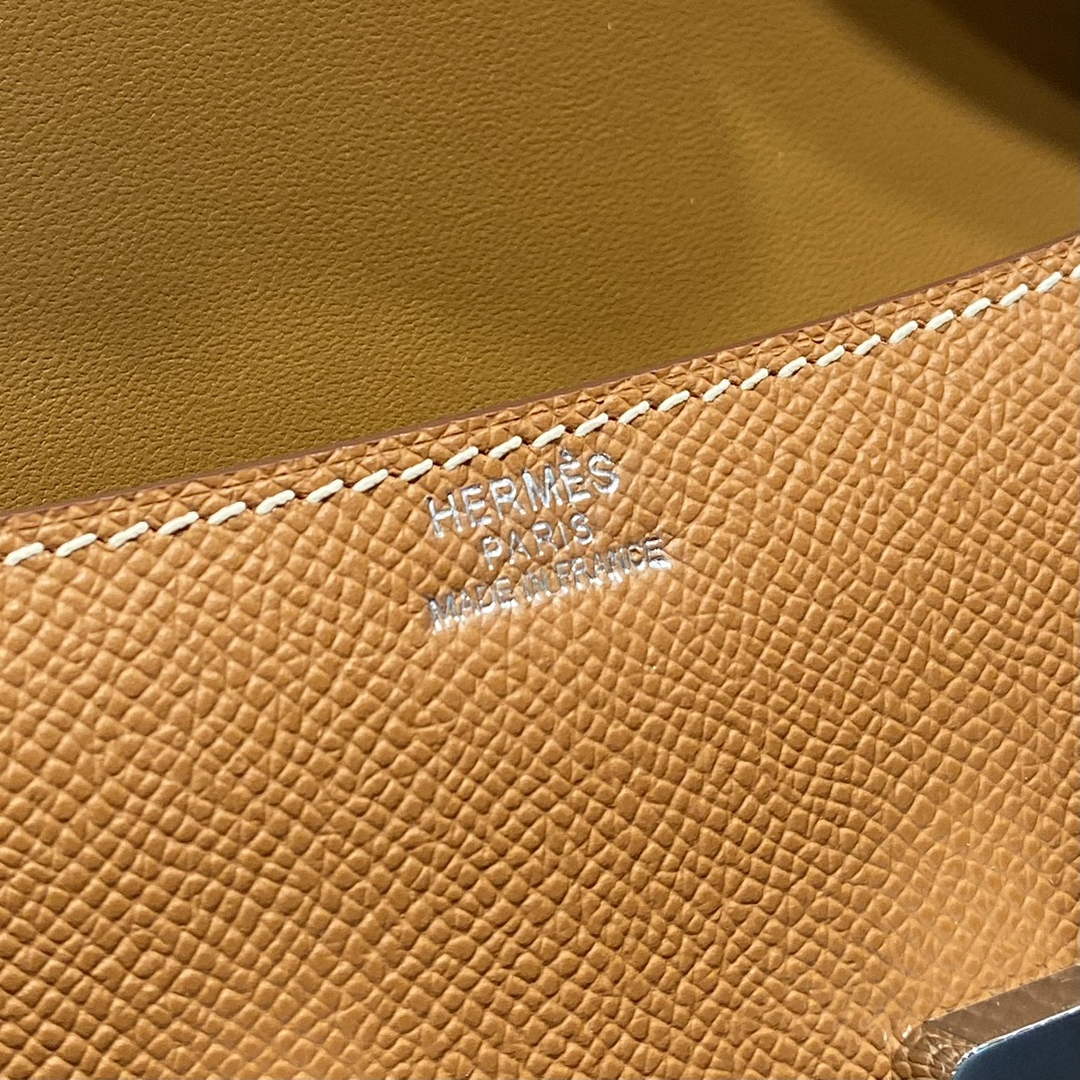 Hermes Constance Box Epsom Leather Brown Gold H082709