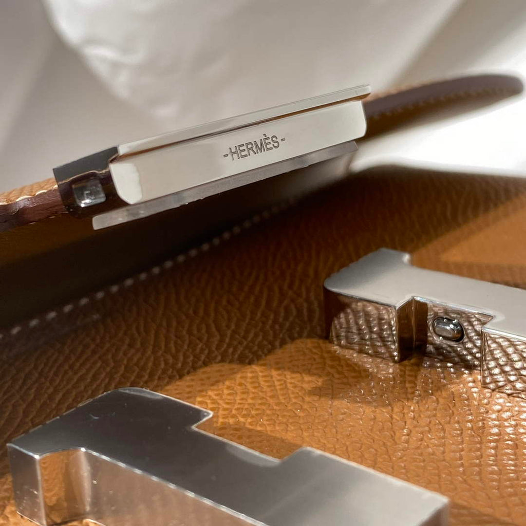 Hermes Constance Box Epsom Leather Brown Gold H082709