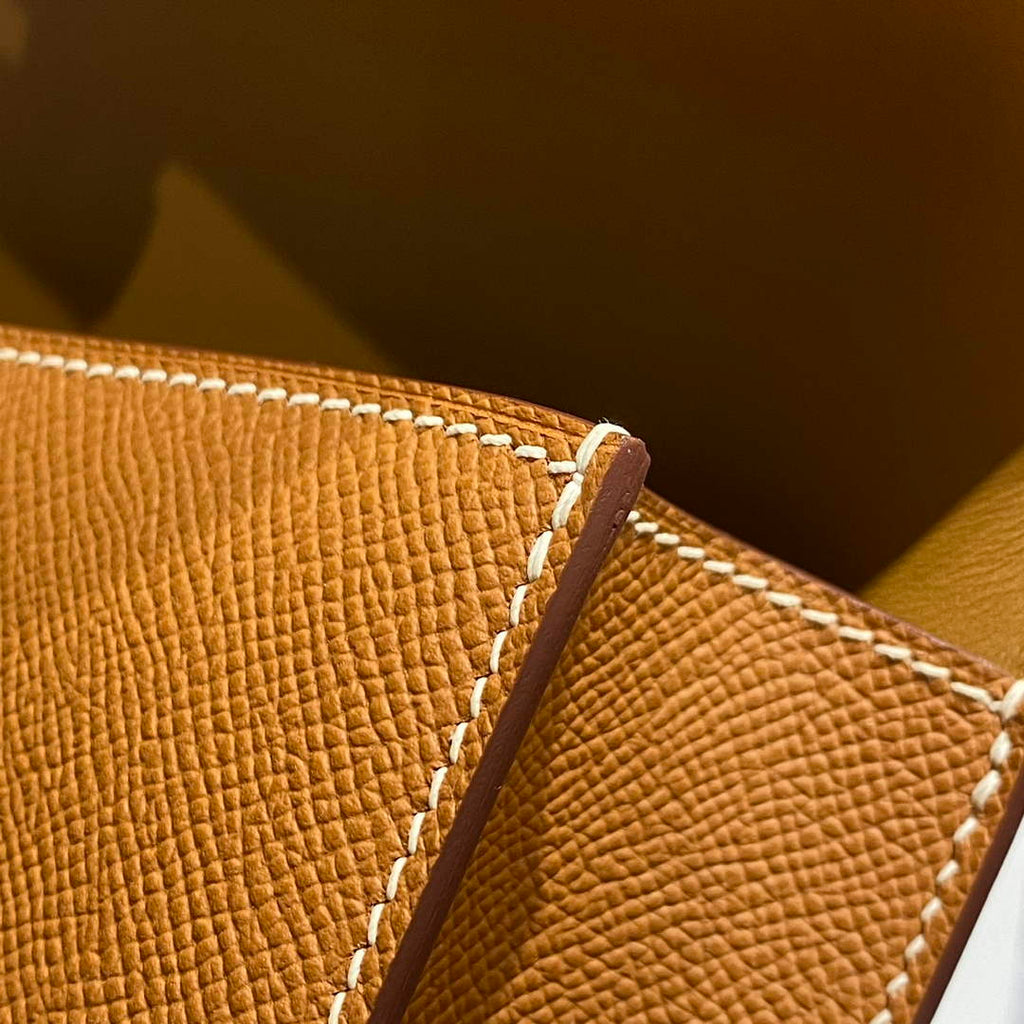 Hermes Constance Box Epsom Leather Brown Gold H082709