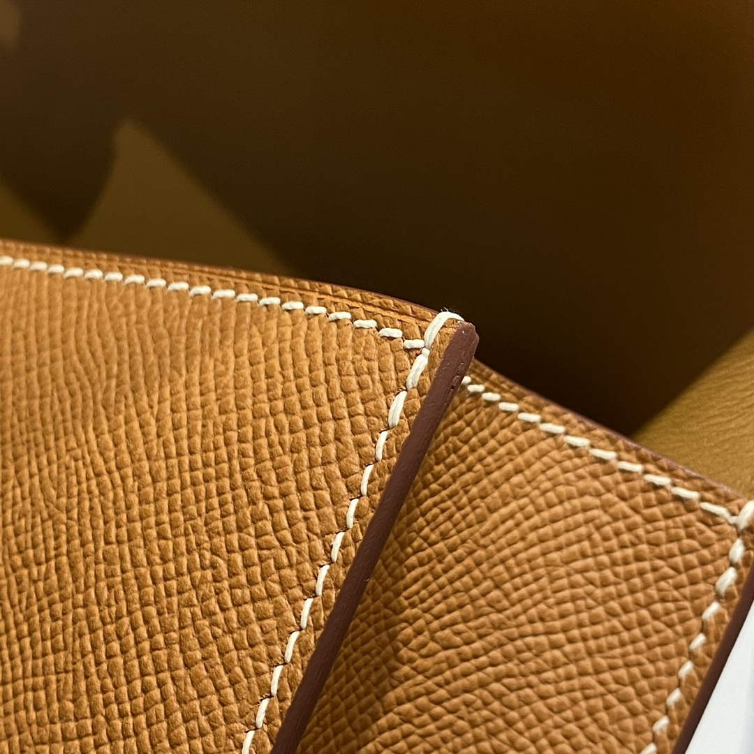 Hermes Constance Box Epsom Leather Brown Gold H082709