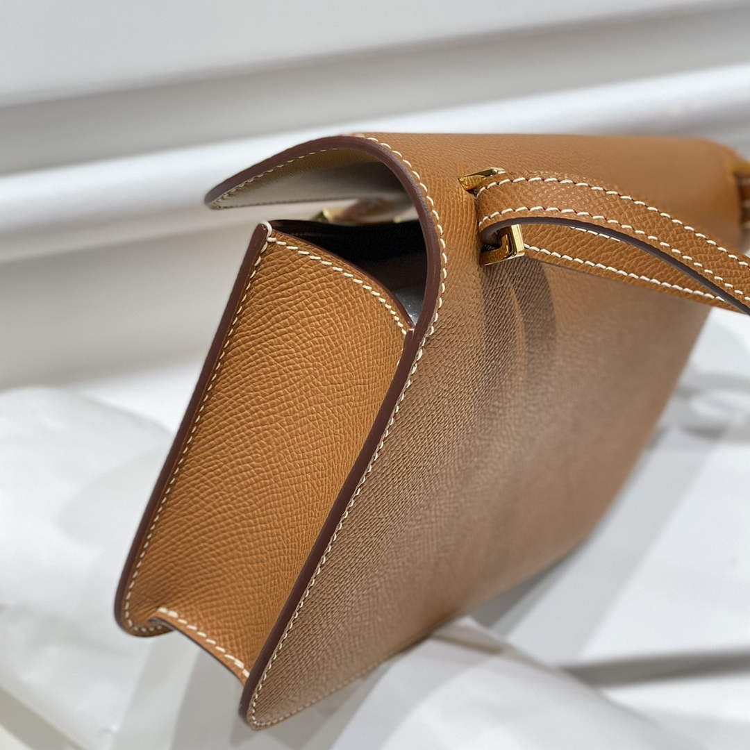 Hermes Constance Box Epsom Leather Brown Gold H082708
