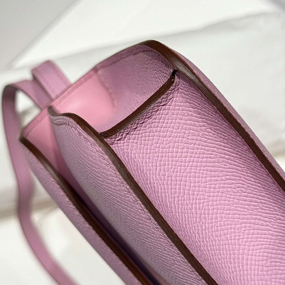 Hermes Constance Box Epsom Leather Light Purple Gold H082716
