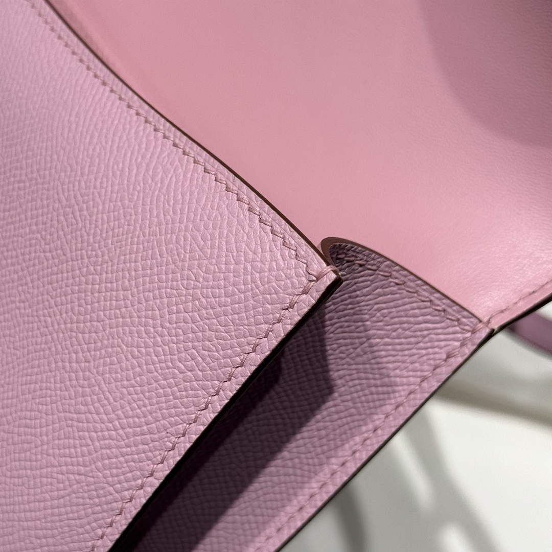 Hermes Constance Box Epsom Leather Light Purple Gold H082716