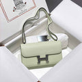Hermes Constance Box Epsom Leather Light Green Silver H082704