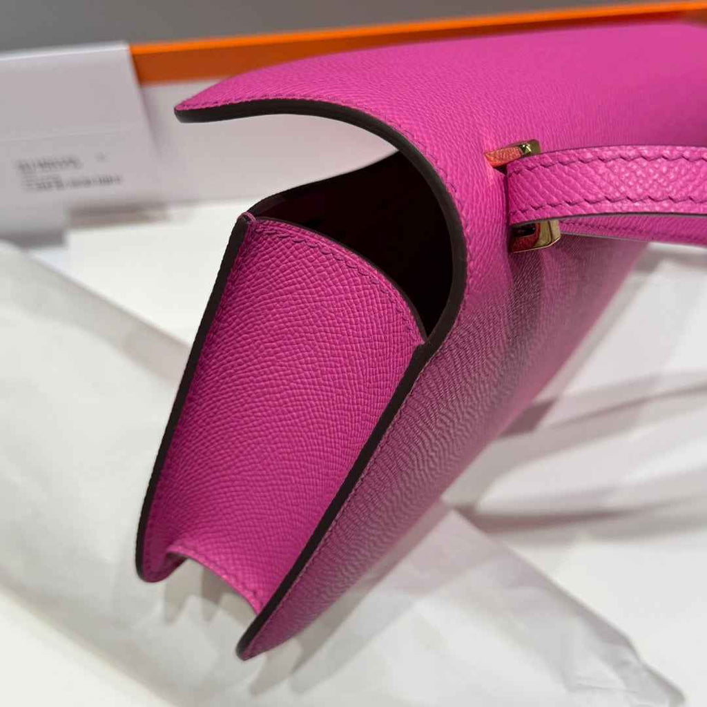 Hermes Constance Box Epsom Leather Plum Gold H082688