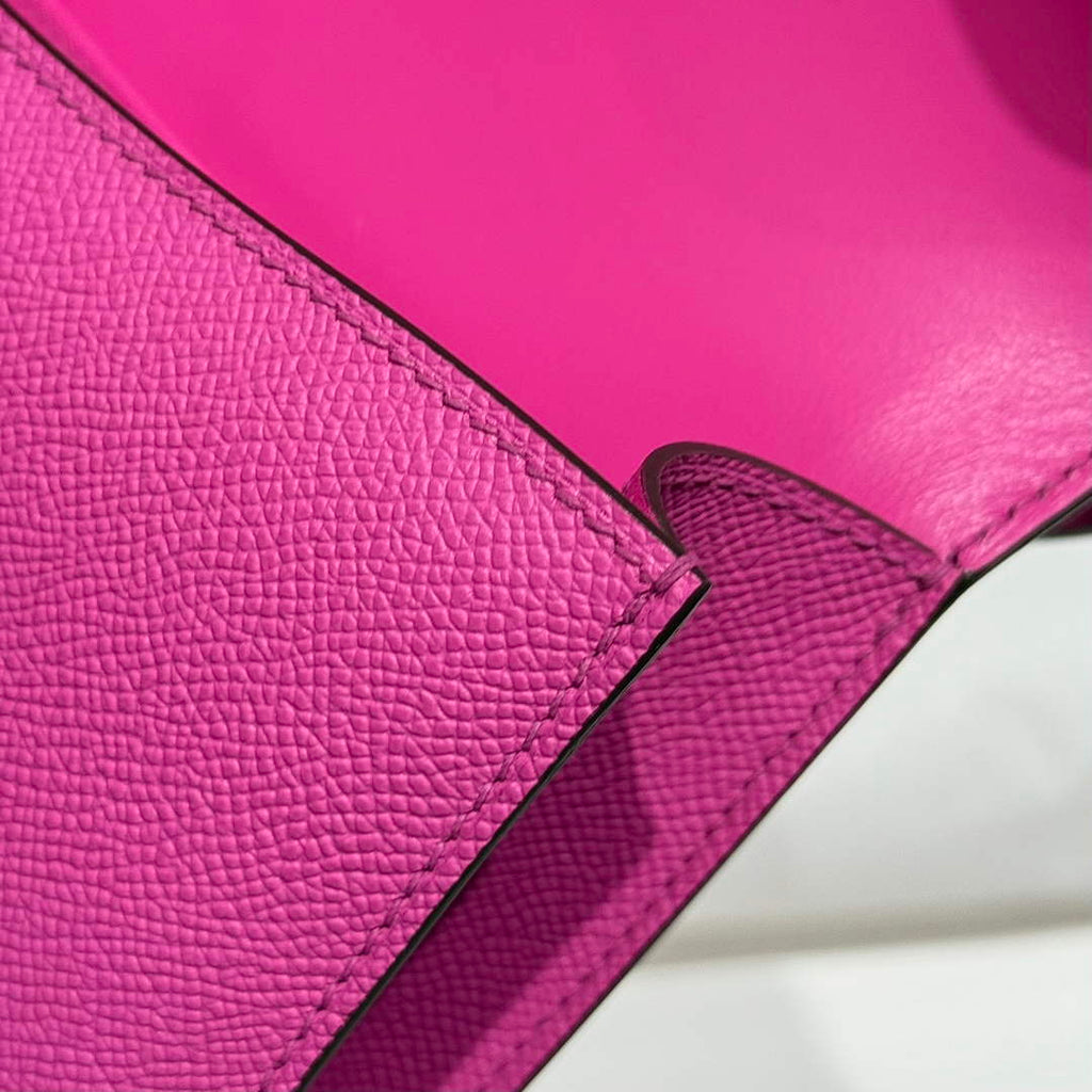 Hermes Constance Box Epsom Leather Plum Gold H082688