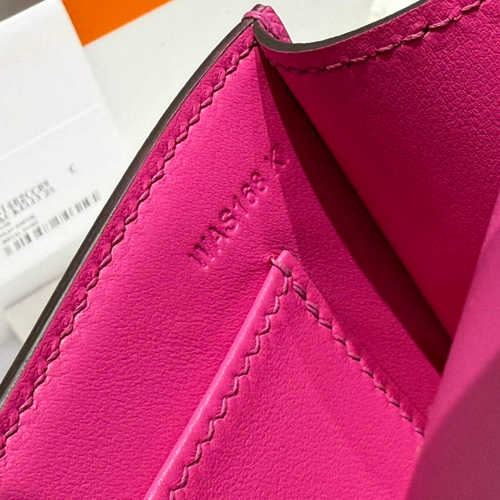 Hermes Constance Box Epsom Leather Plum Gold H082688